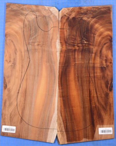 Koa GuitarSolidBodyTopATC L15453.G.004