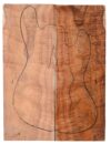Blackwood (Tasmanian) GuitarSolidBodyTopATC L15519.G.001