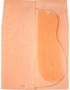 Maple (Big Leaf) GuitarBack2pcATC M2843.G.038