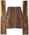 Ziricote GuitarSides2pcATC ZIRSHLF.G.047