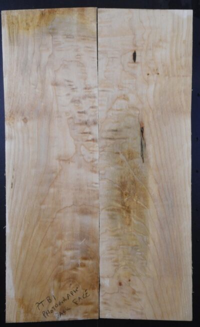 Maple (Big Leaf) GuitarSolidBodyTopATC L20174.G.056