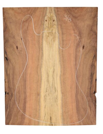 Koa GuitarSolidBodyTopATC L026320.G.007