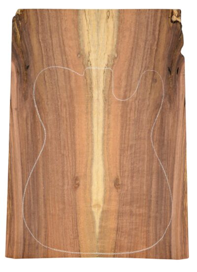 Koa GuitarSolidBodyTopATC L026320.G.008