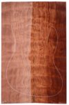 Bubinga GuitarSolidBodyTopATC L20057.G.011