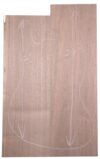 Walnut (Black) GuitarSolidBodyBilletATC L26241.G.001