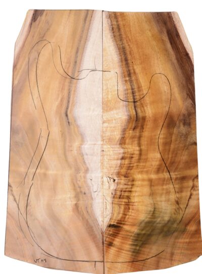 Koa GuitarSolidBodyTopATC L19054.G.007