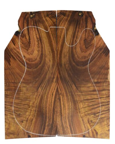 Koa GuitarSolidBodyTopATC L026347.G.076