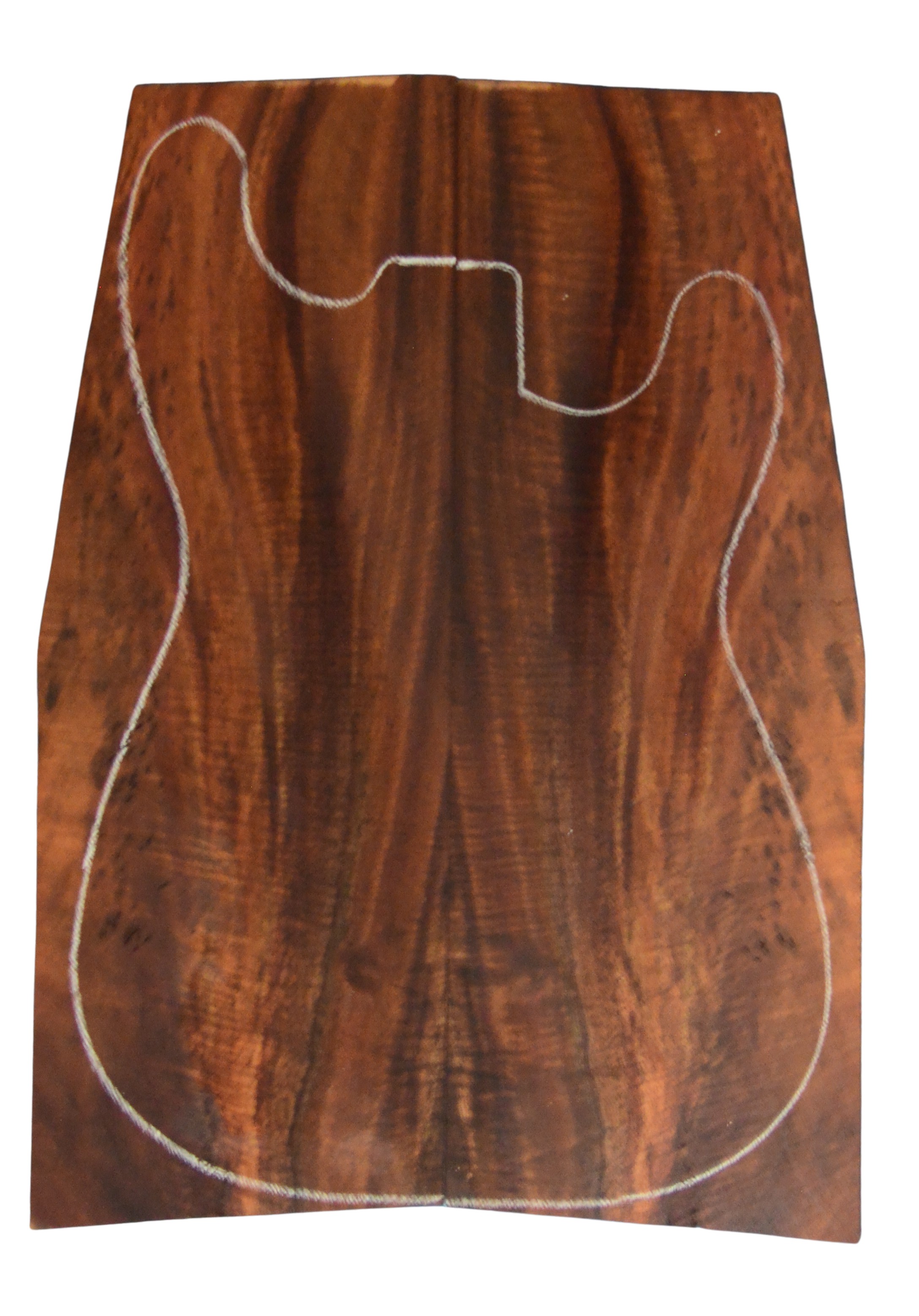 Koa GuitarSolidBodyTopATC L026347.G.052