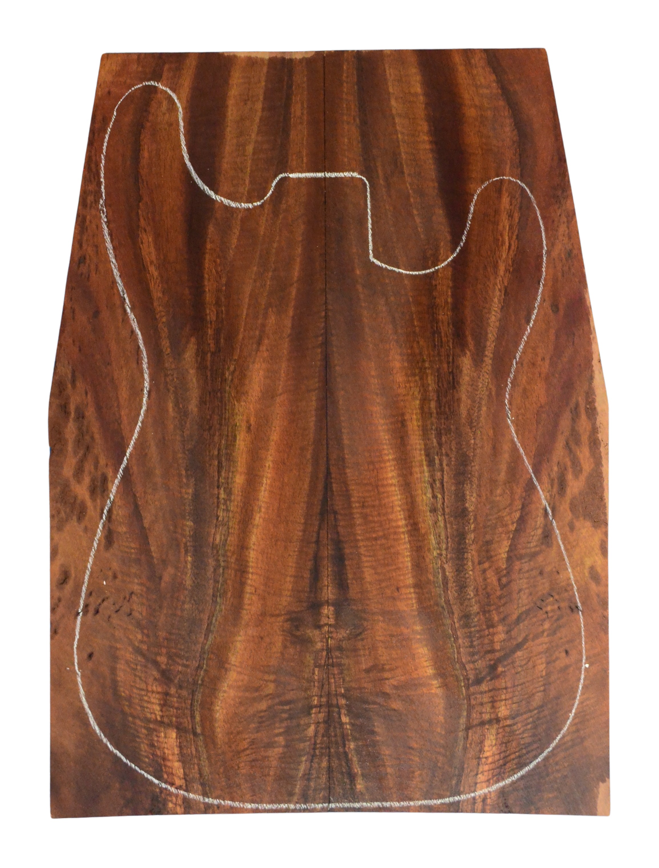 Koa GuitarSolidBodyTopATC L026347.G.053