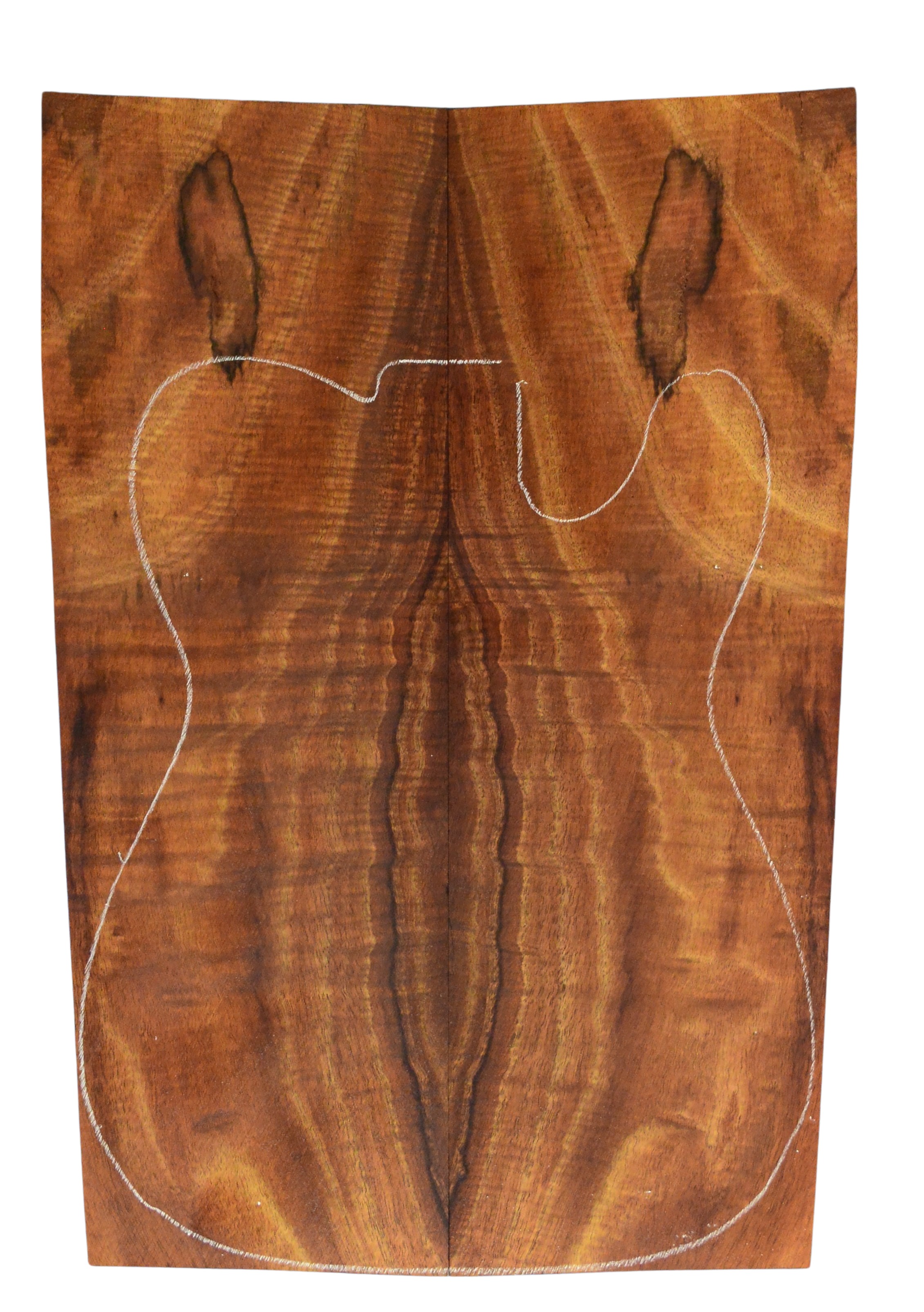 Koa GuitarSolidBodyTopATC L026347.G.055