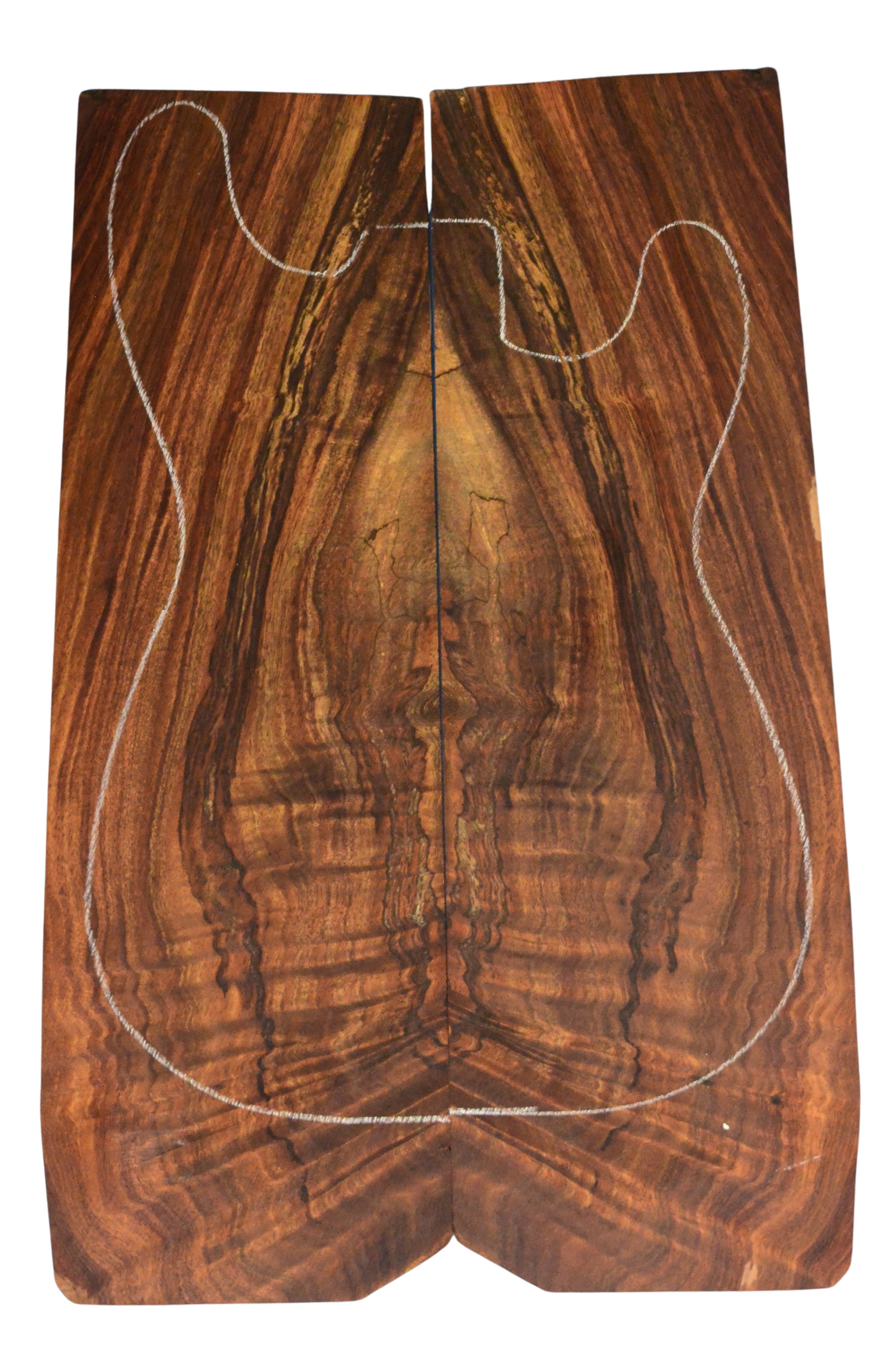 Koa GuitarSolidBodyTopATC L026347.G.056