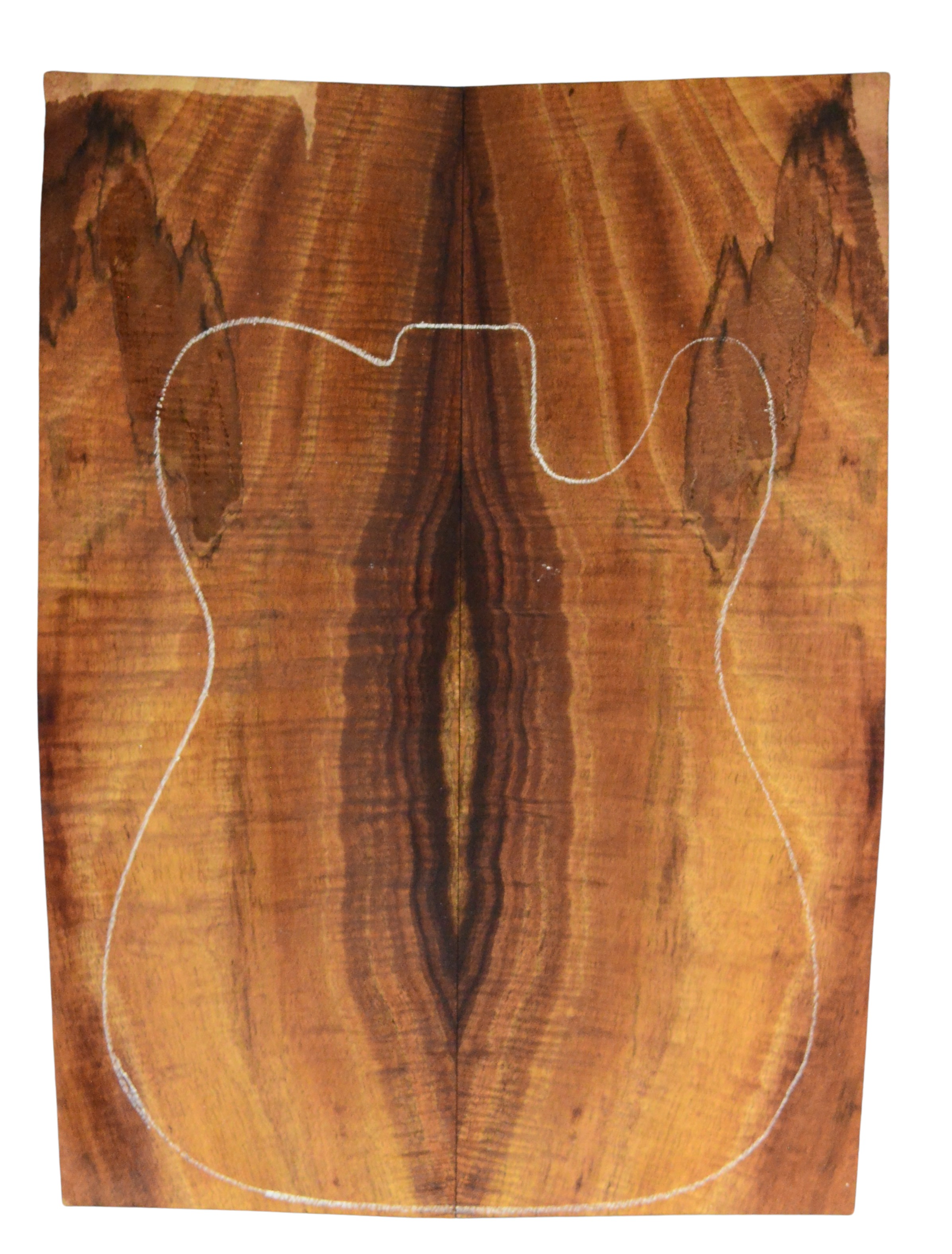 Koa GuitarSolidBodyTopATC L026347.G.069