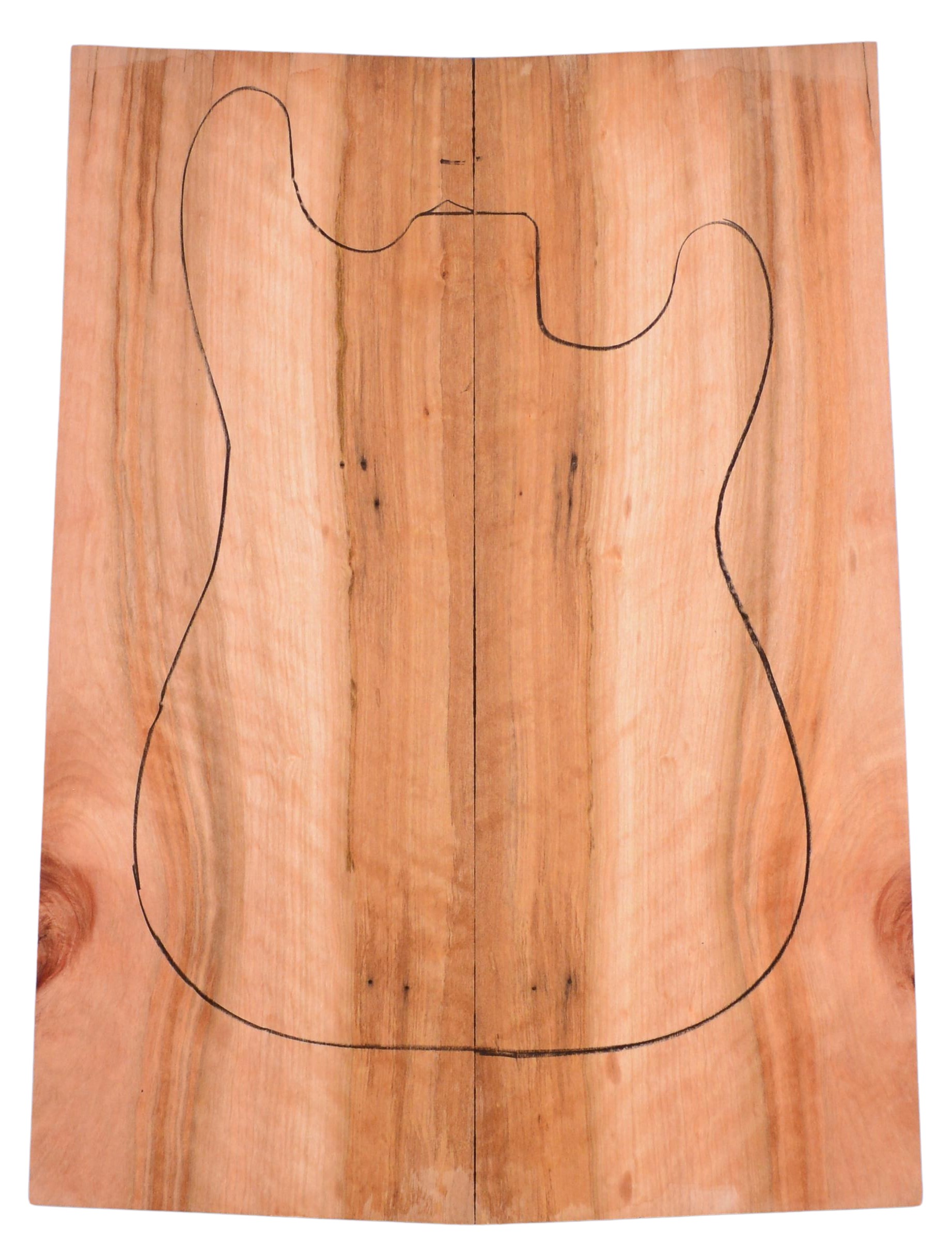 Myrtle (Tasmanian) GuitarSolidBodyTopATC L20168.G.005