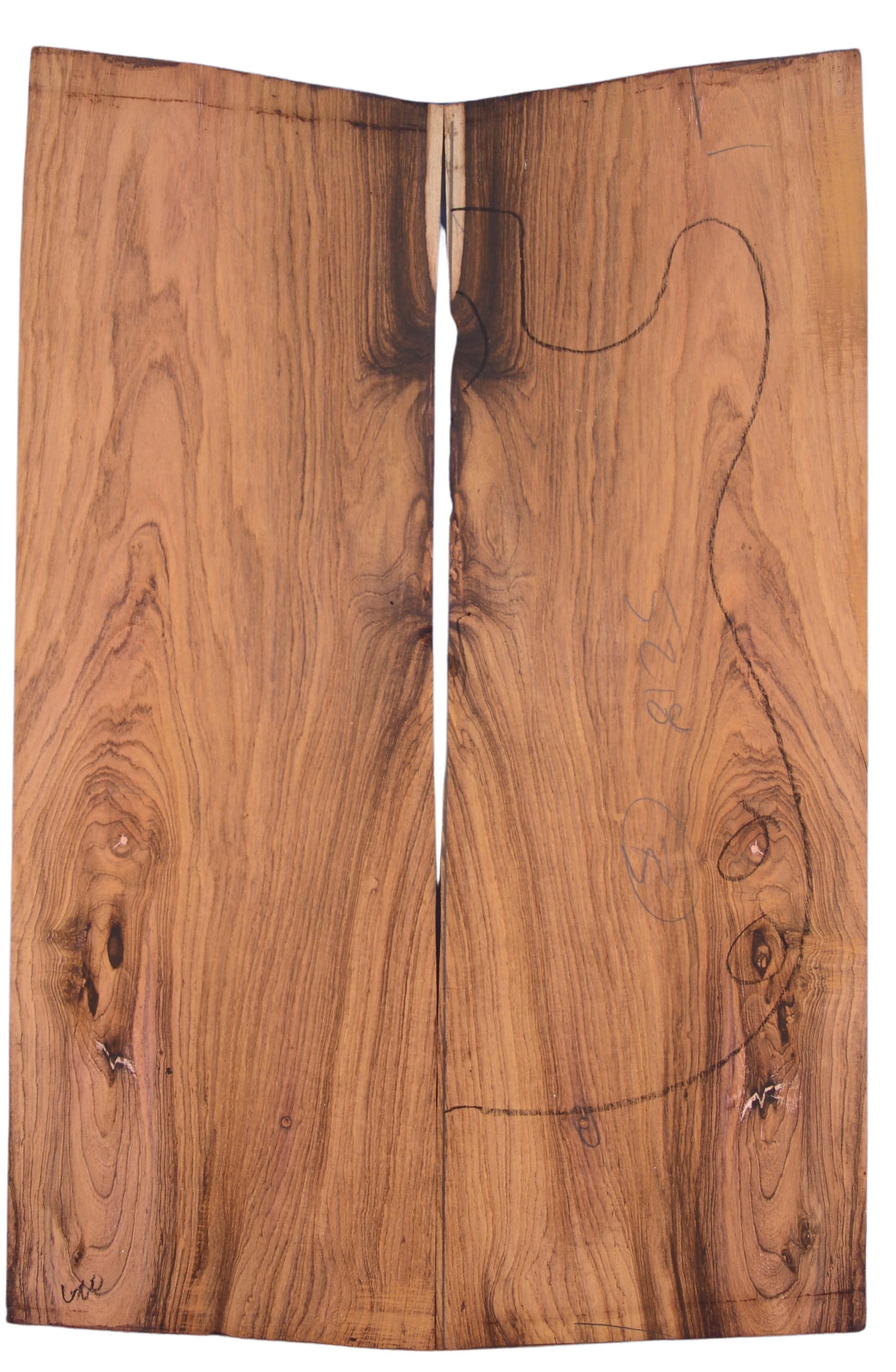 Rosewood (Nicaraguan) GuitarSolidBodyTopATC 170711.G.172