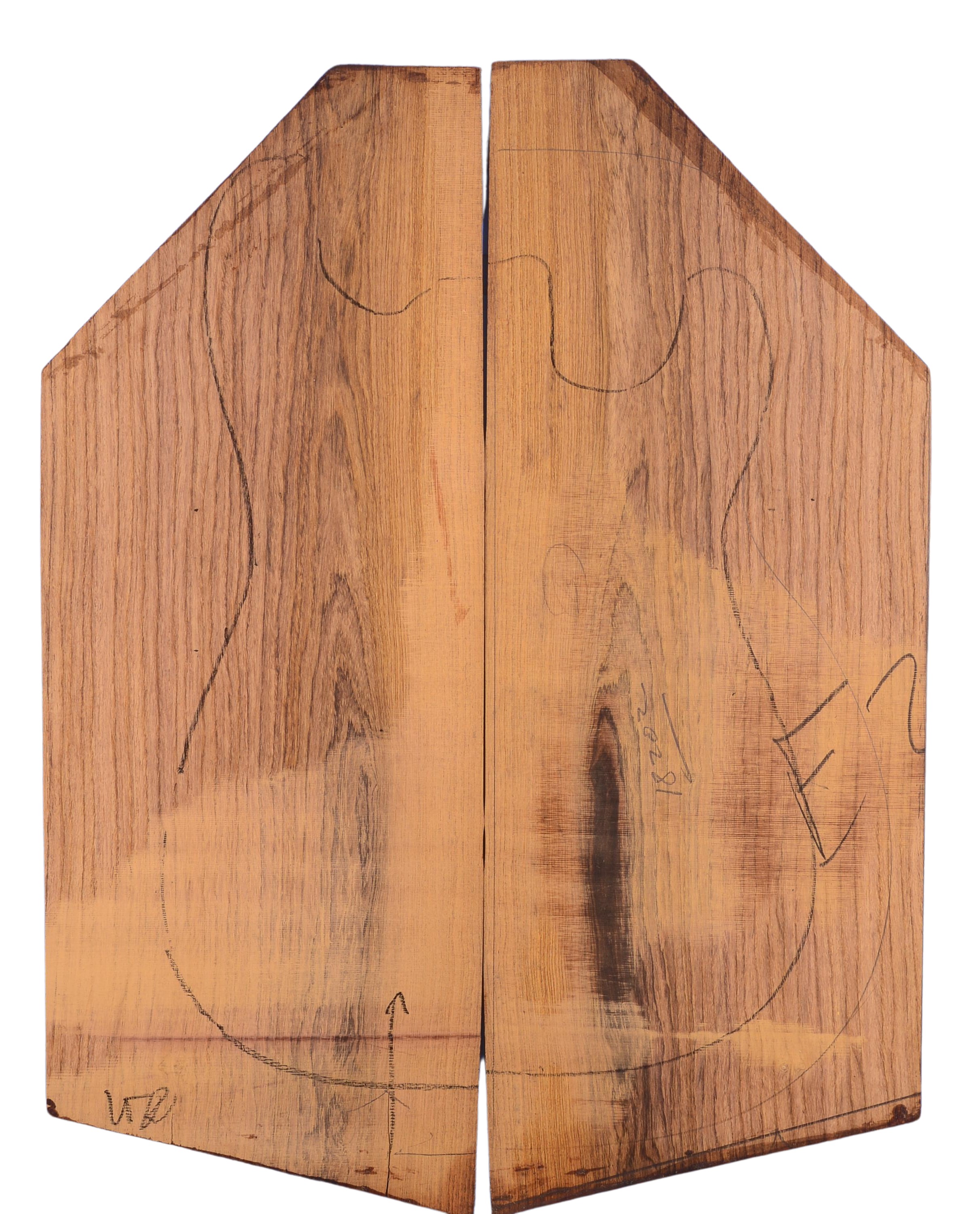 Rosewood (Nicaraguan) GuitarSolidBodyTopATC 170711.G.173