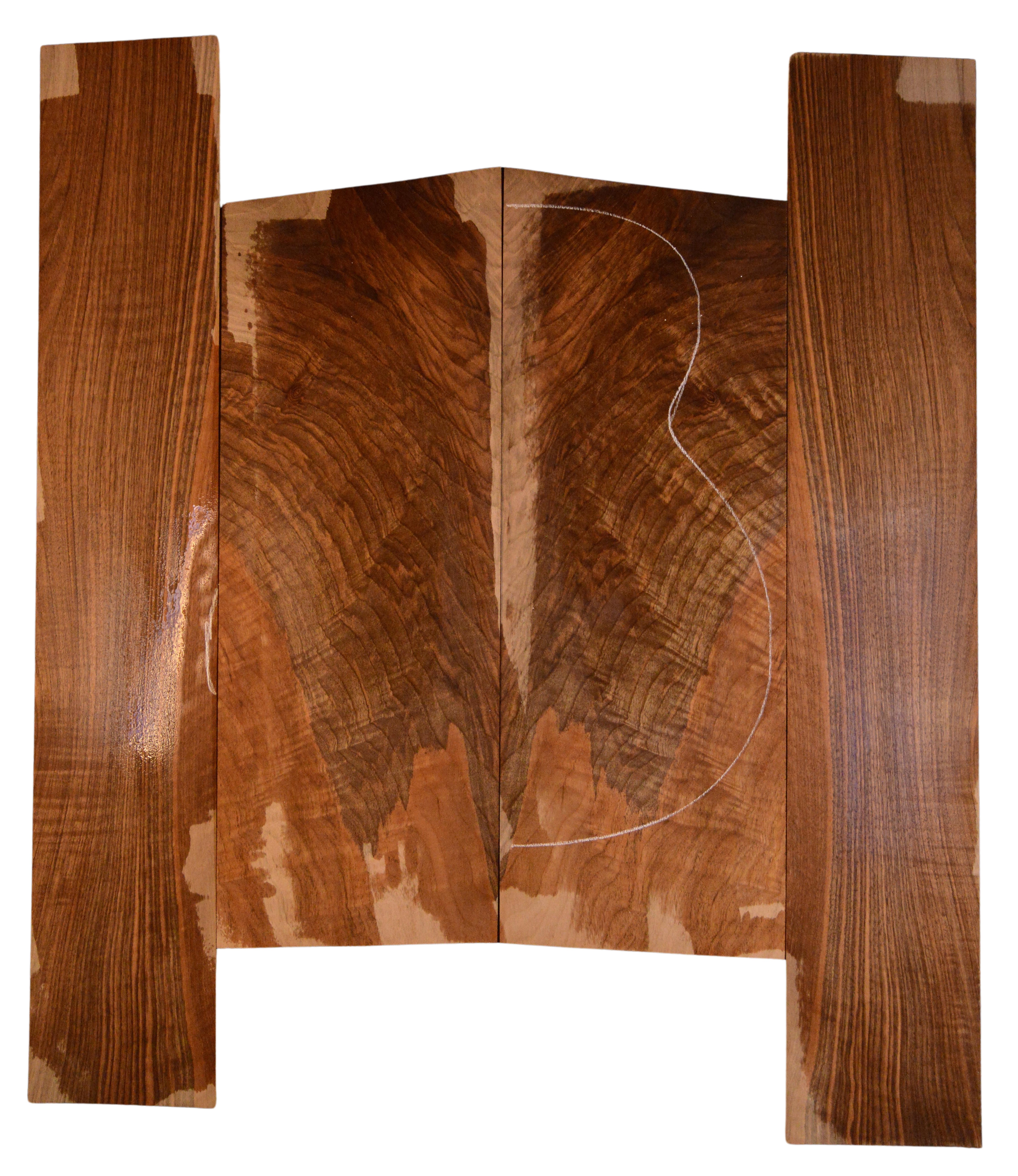 Walnut (European) GuitarSet4pcATC 20997.G.005