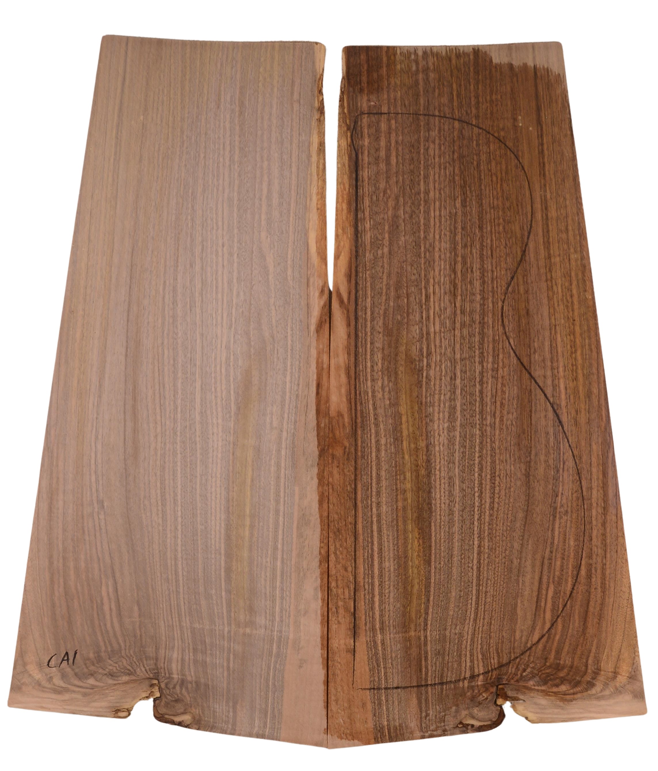 Walnut (English) GuitarBack2pcATC 22967.G.341