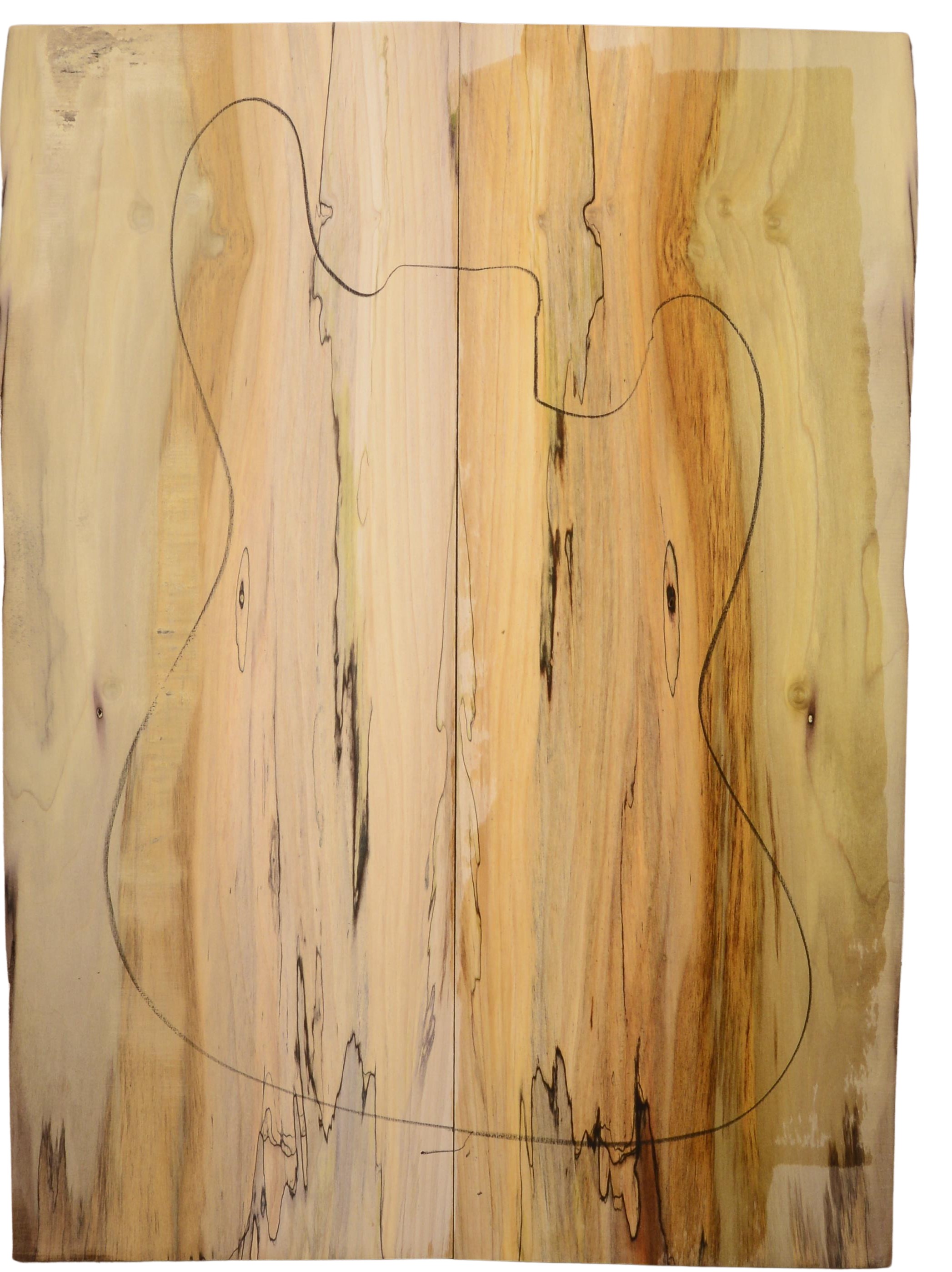 Poplar GuitarSolidBodyTopATC 22984.G.001