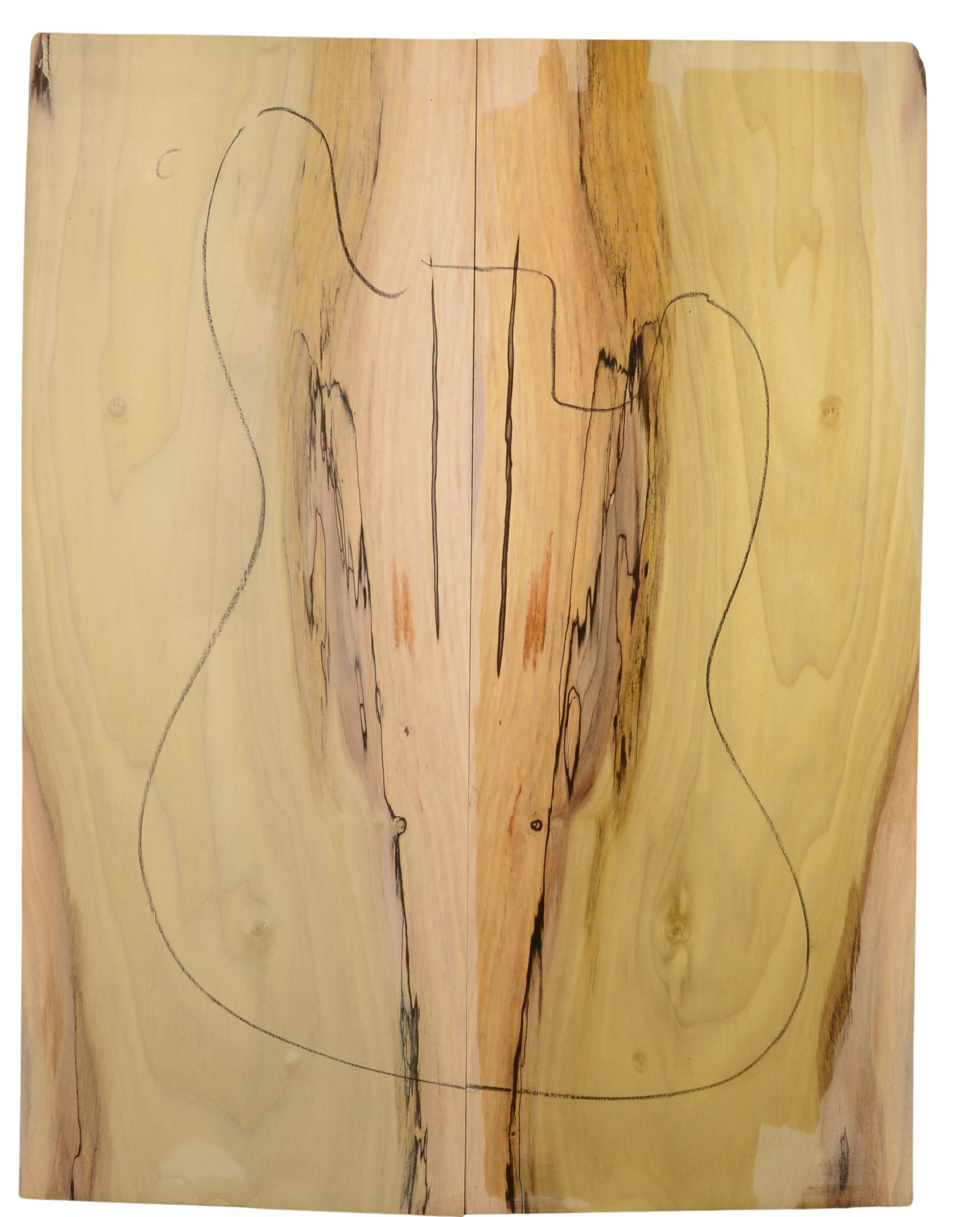 Poplar GuitarSolidBodyTopATC 22984.G.003