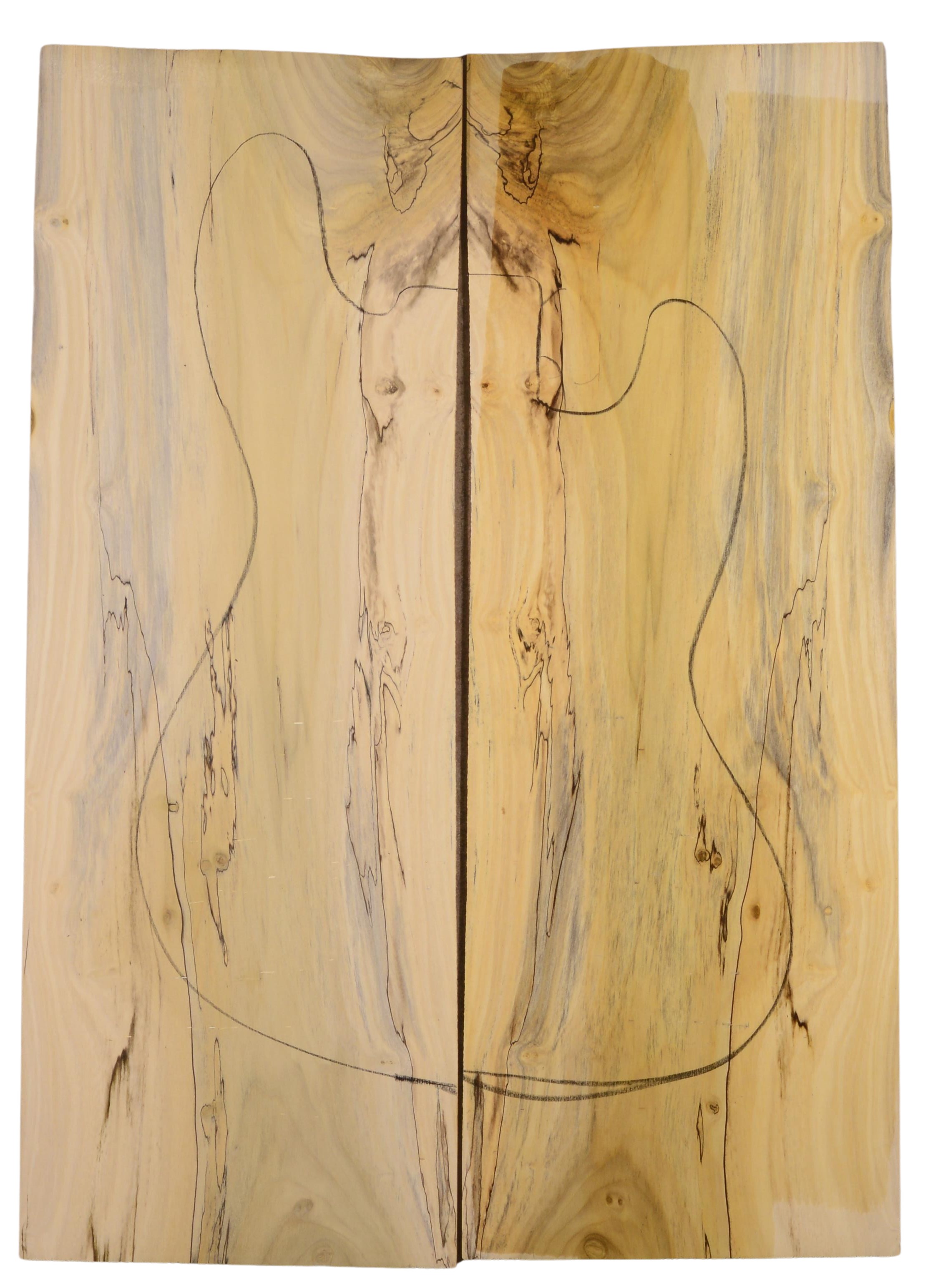 Poplar GuitarSolidBodyTopATC 22984.G.035