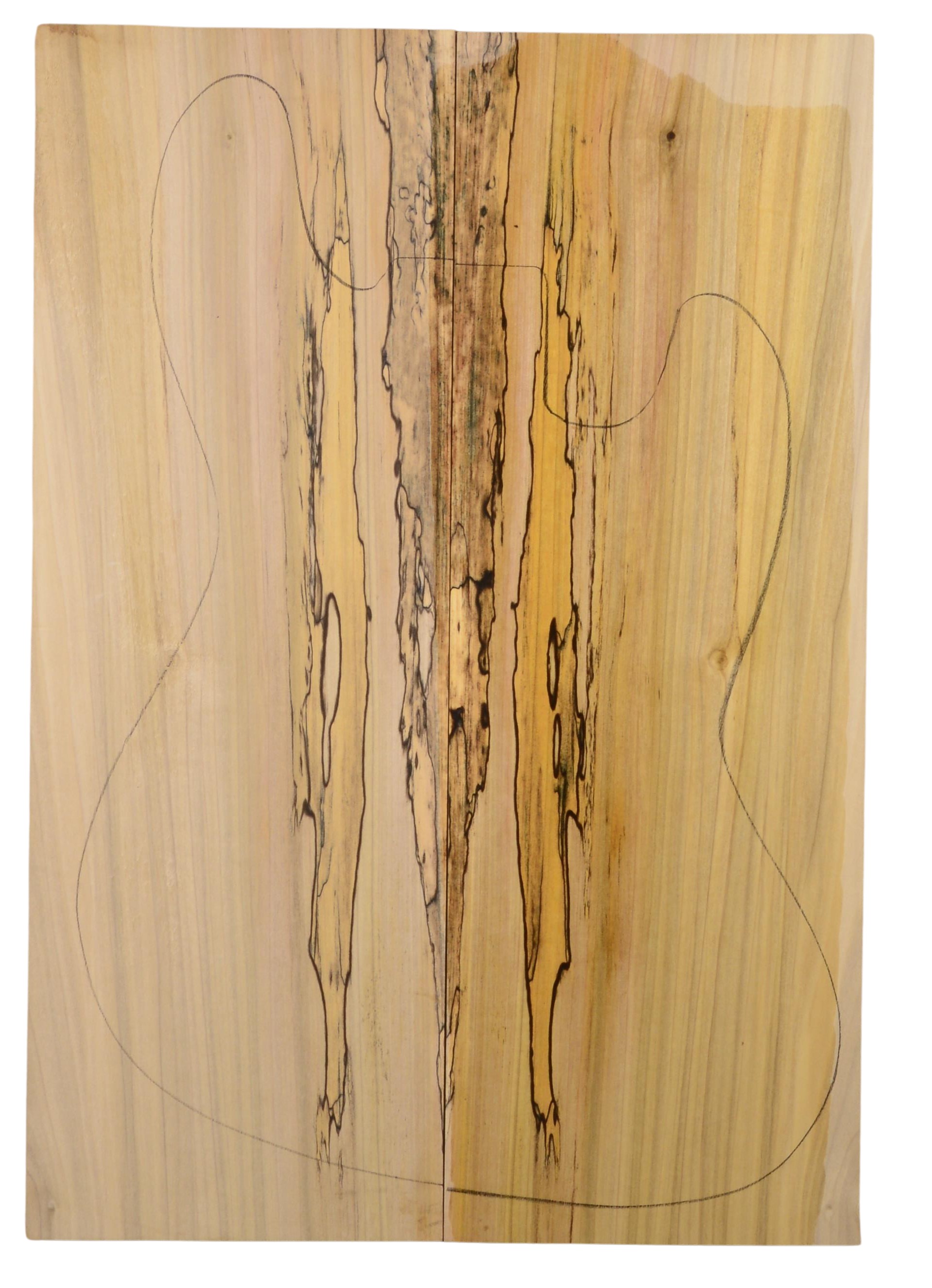 Poplar GuitarSolidBodyTopATC 22984.G.039