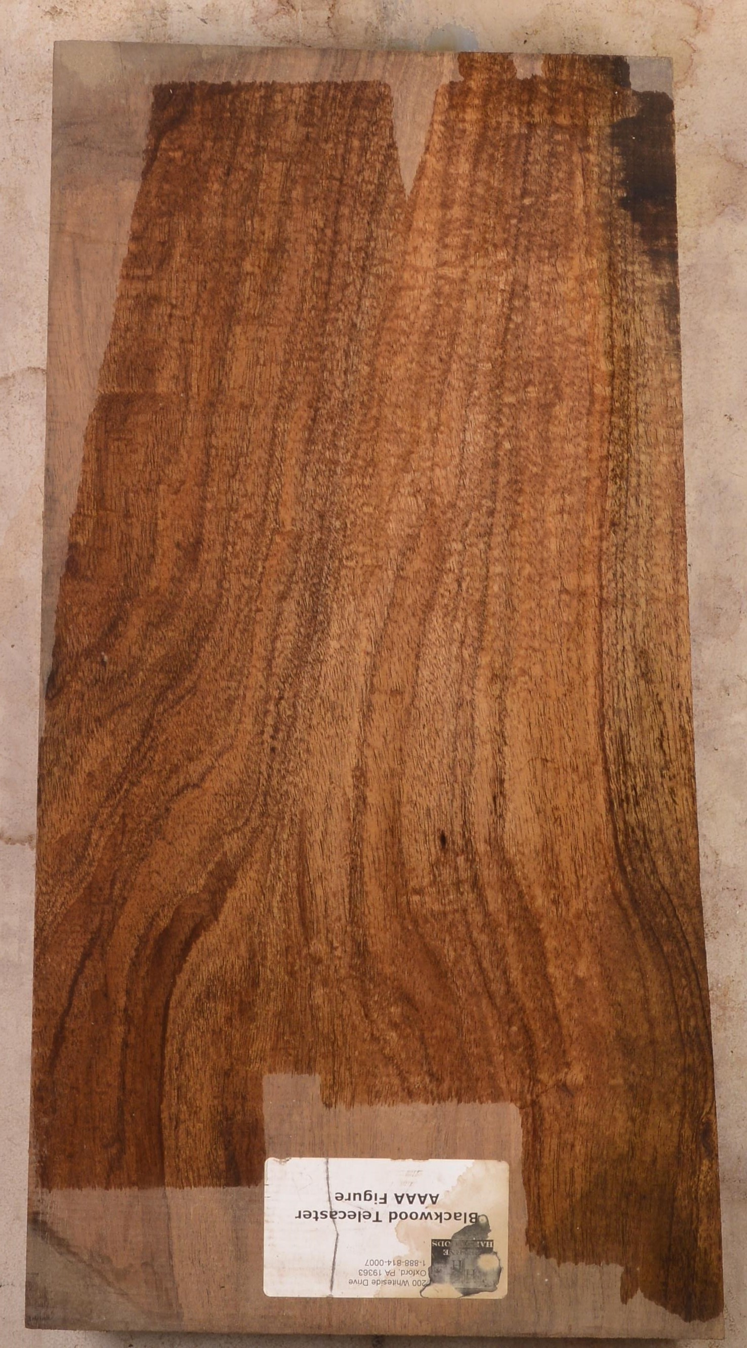 Blackwood (Tasmanian) GuitarBilletATC 22985.G.003