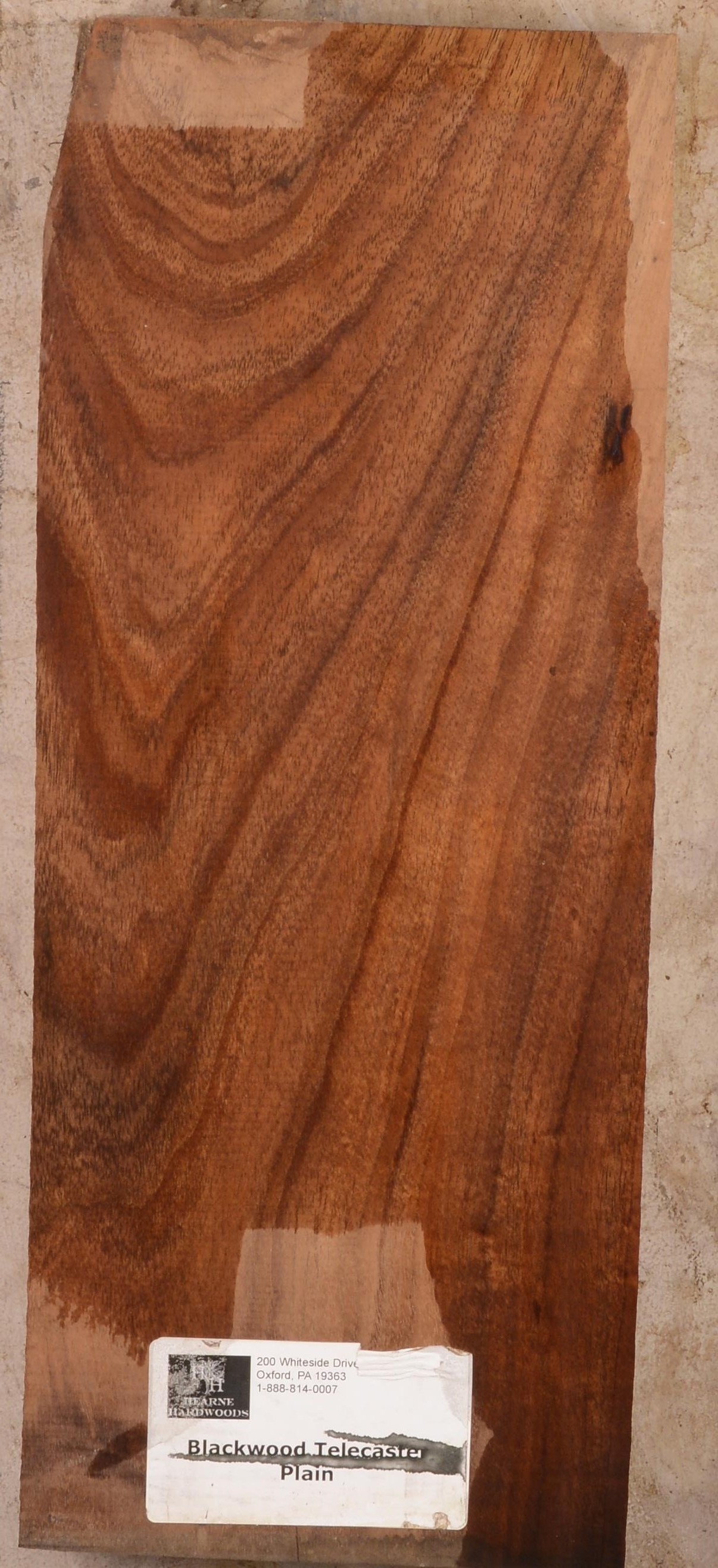 Blackwood (Tasmanian) GuitarBilletATC 22985.G.014