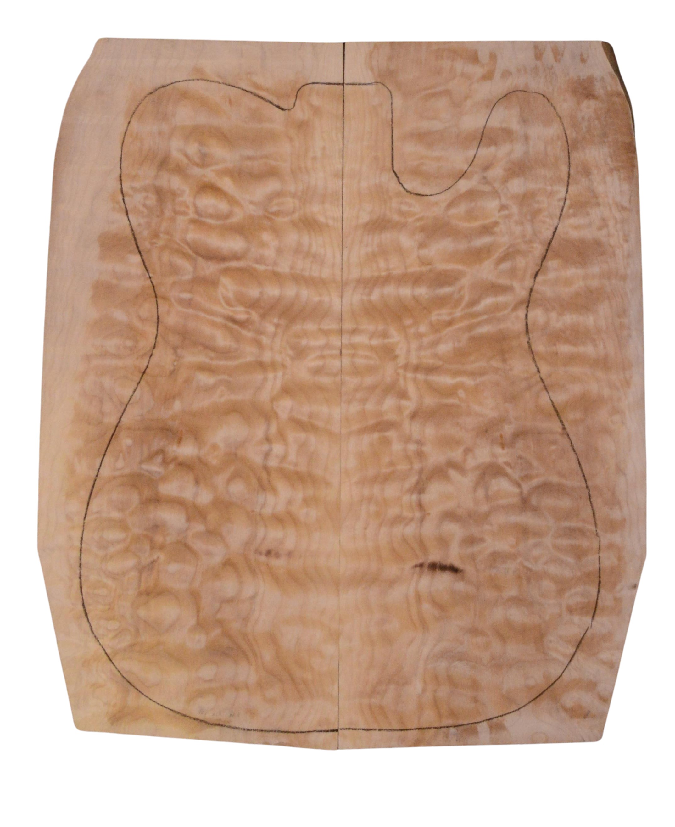 Maple (Big Leaf) GuitarSolidBodyTopATC 23965.G.001