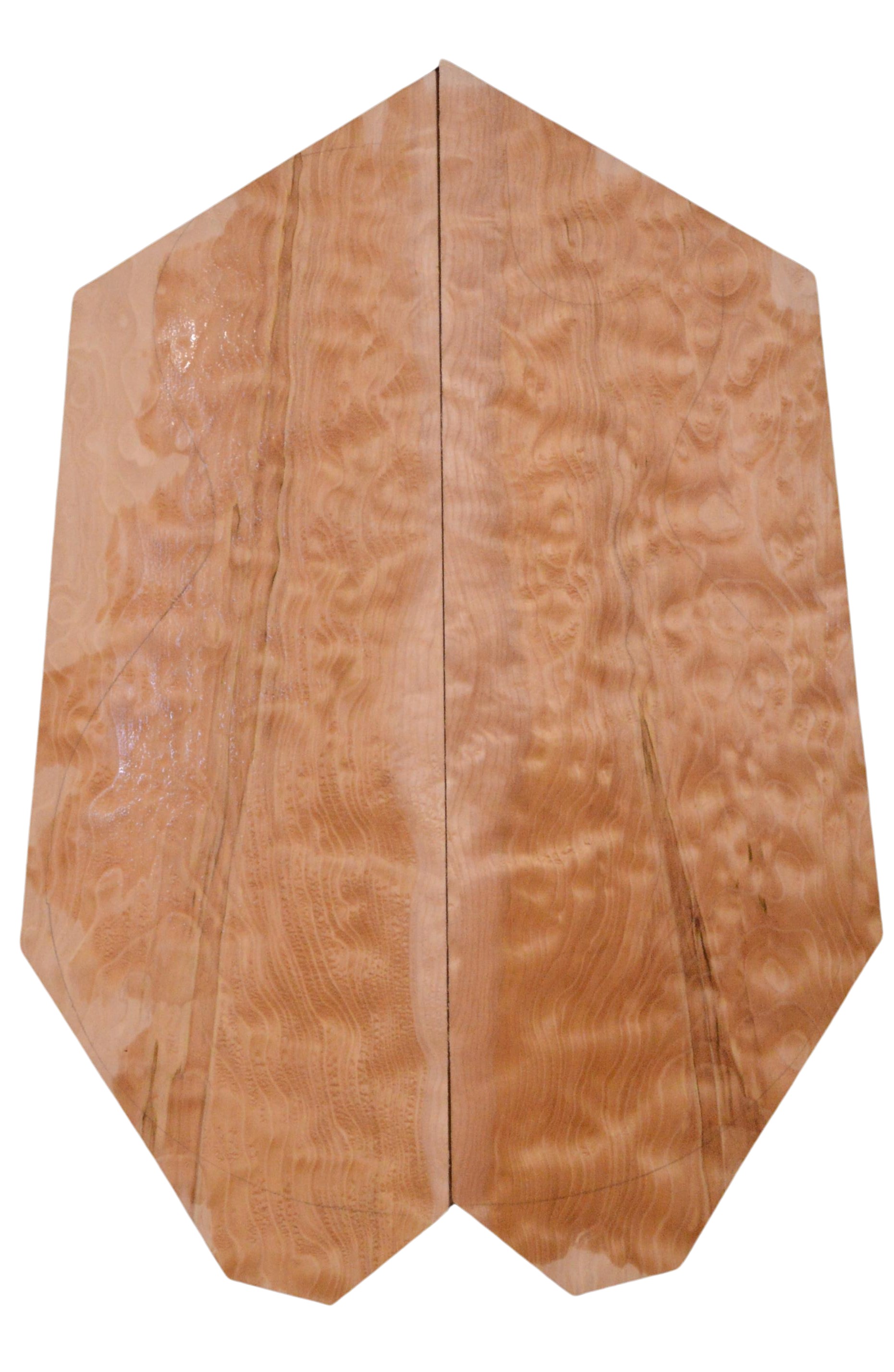 Maple (Big Leaf) GuitarSolidBodyTopATC 23965.G.004