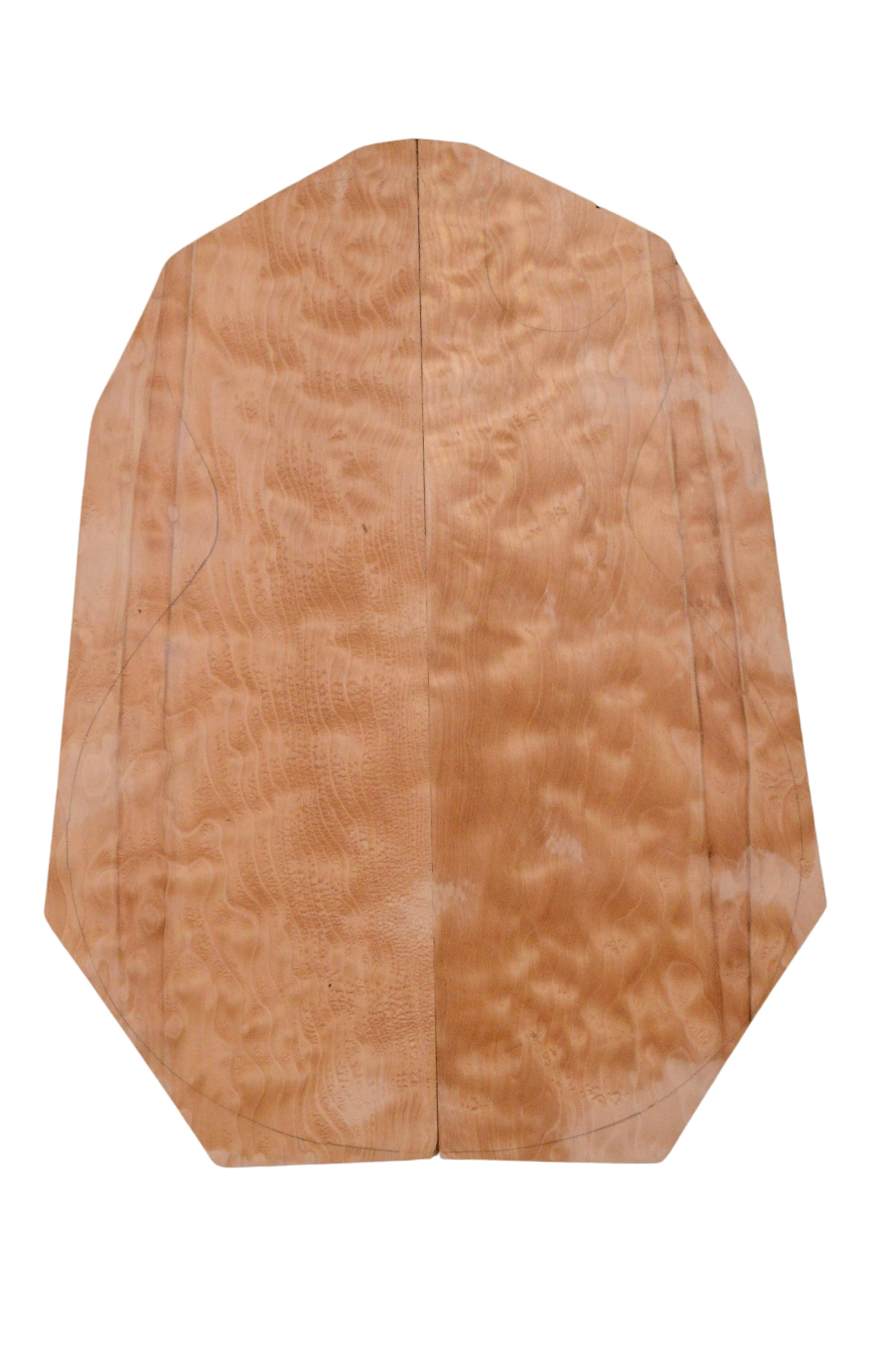 Maple (Big Leaf) GuitarSolidBodyTopATC 23965.G.005