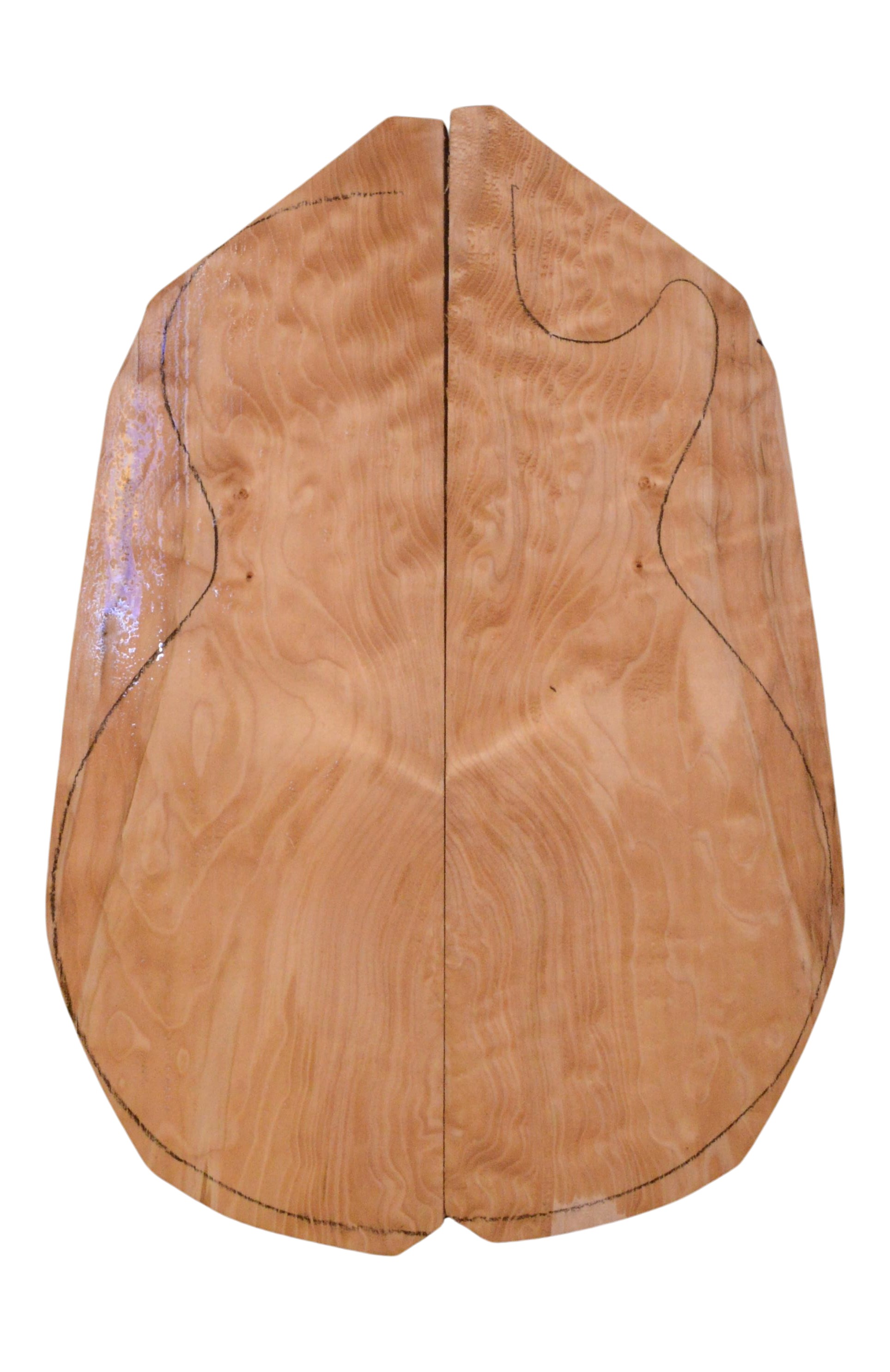 Maple (Big Leaf) GuitarSolidBodyTopATC 23965.G.008