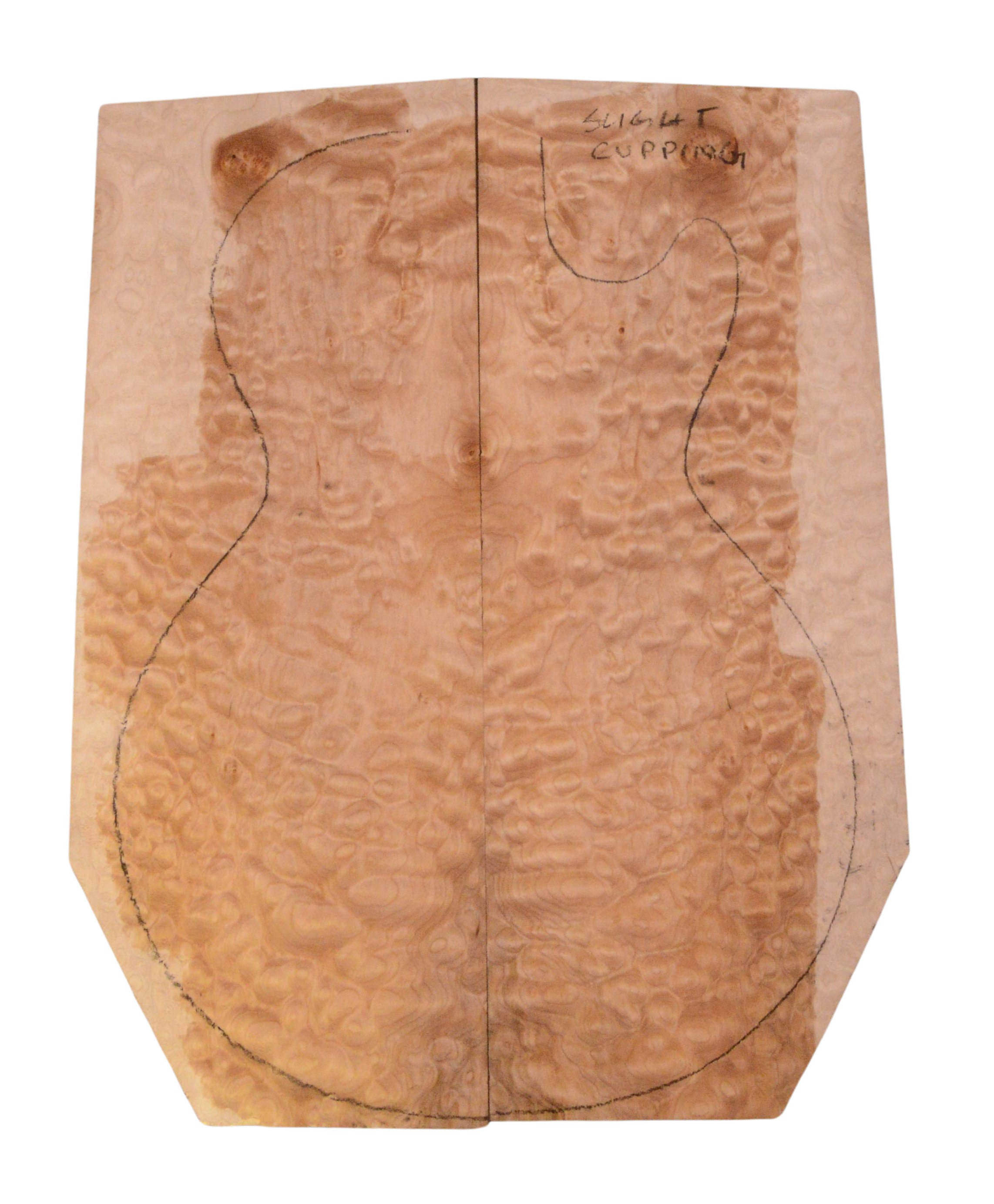 Maple (Big Leaf) GuitarSolidBodyTopATC 23965.G.020