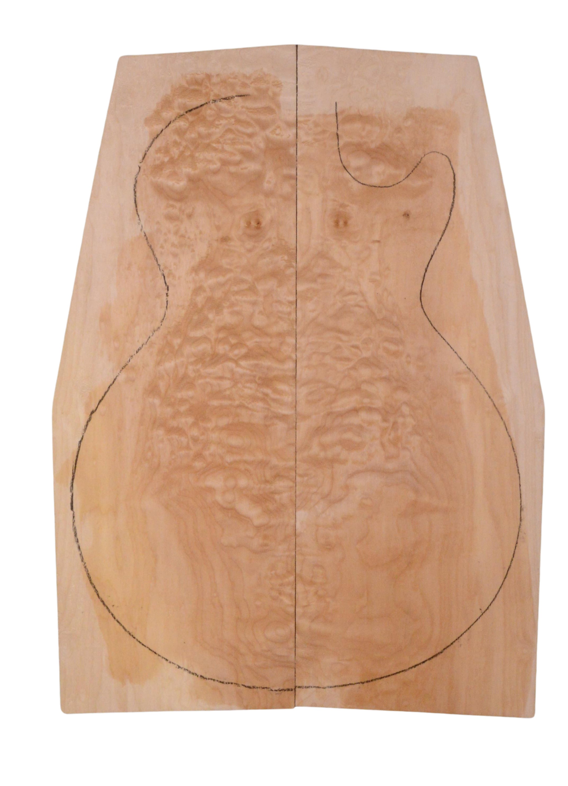 Maple (Big Leaf) GuitarSolidBodyTopATC 23965.G.039