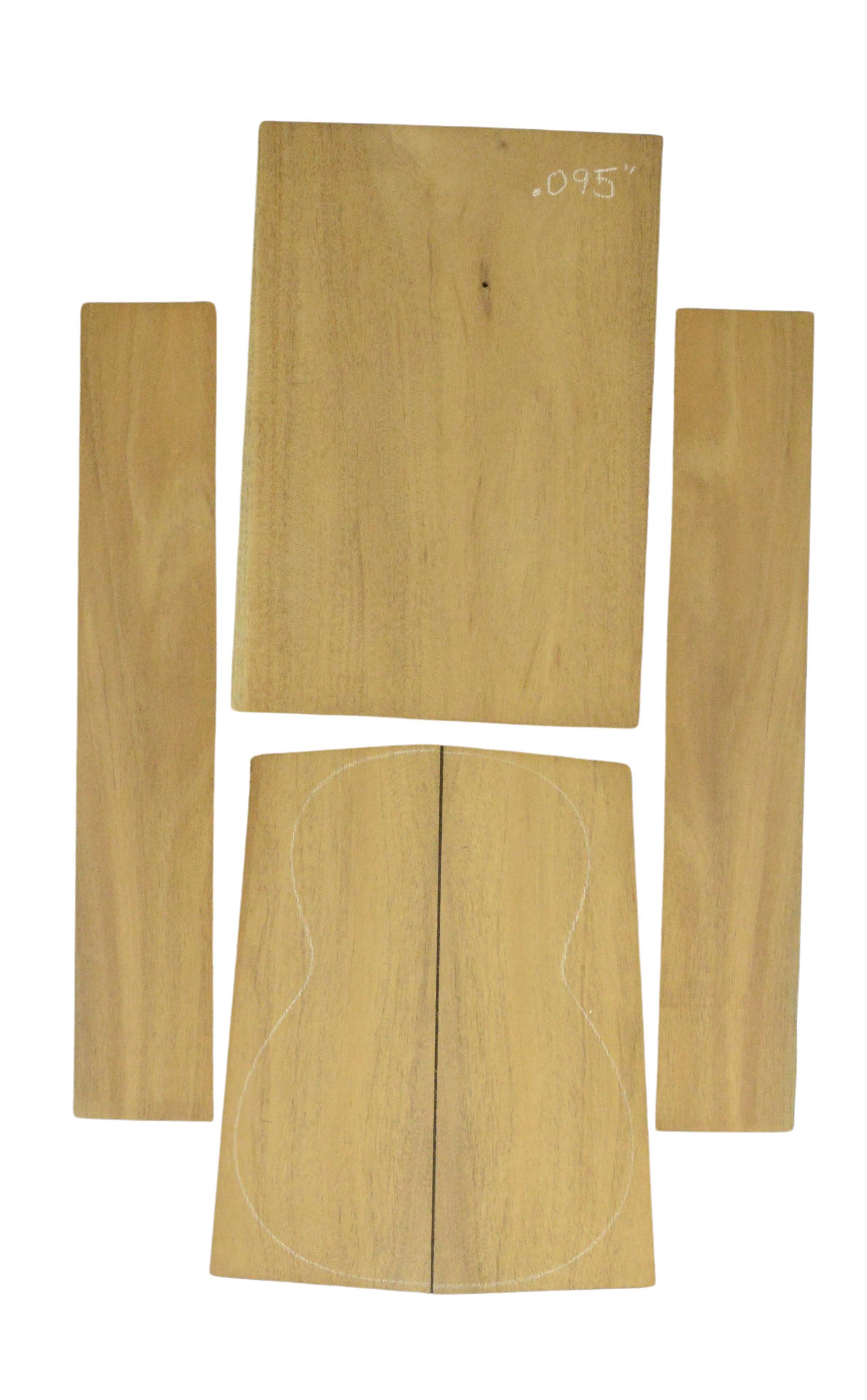 Mahogany (Sinker) UkeSet6pcATC 26224.G.001