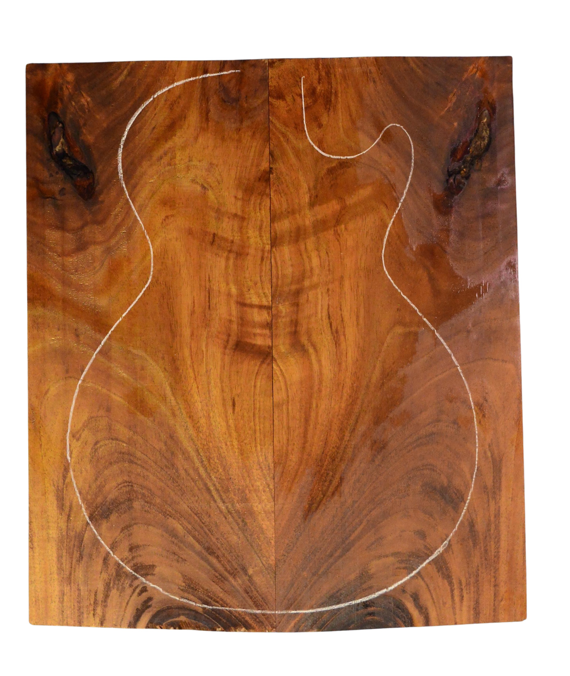 Koa GuitarSolidBodyTopATC 26307.G.044
