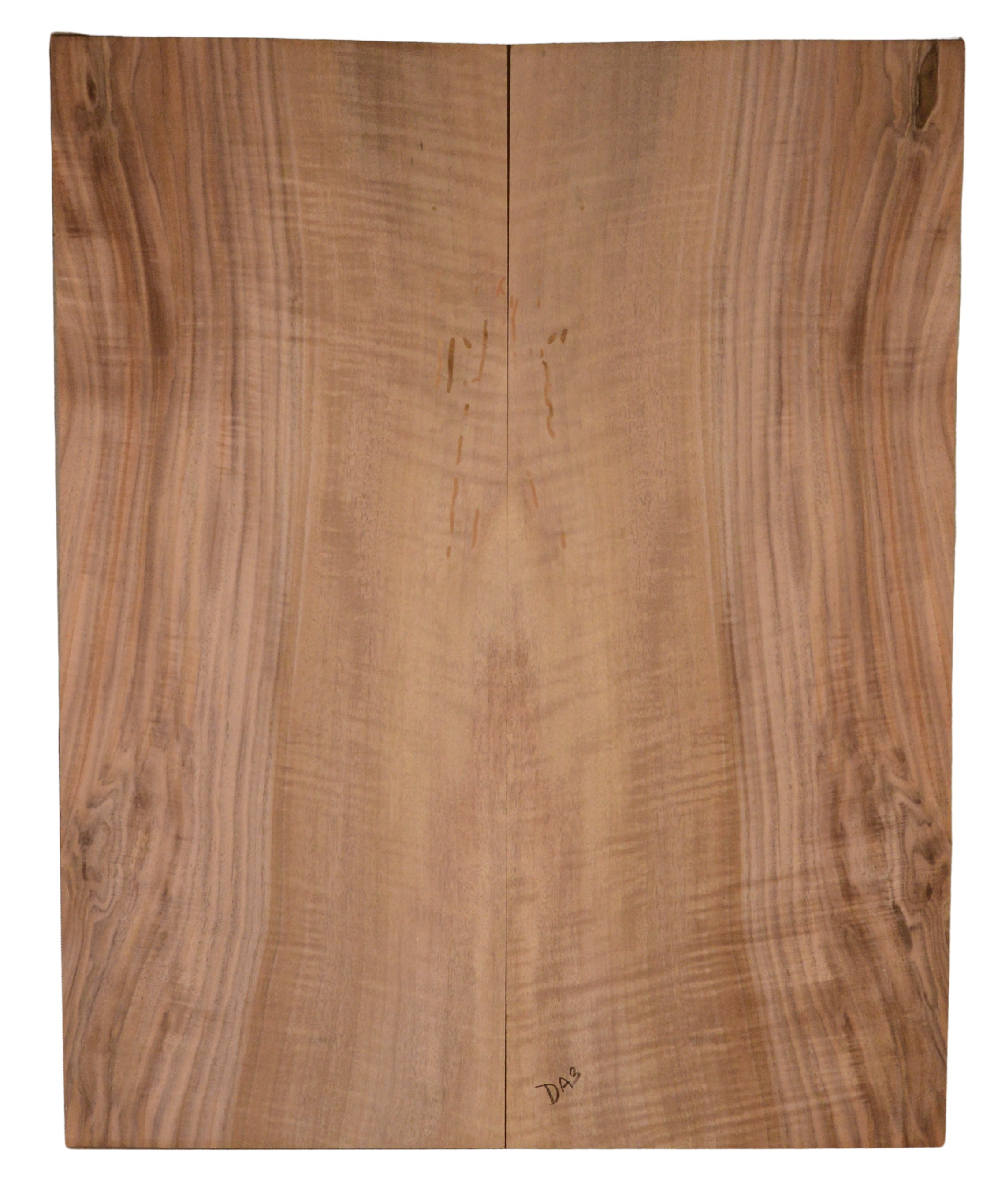 Walnut (Bastogne) GuitarBack2pcATC BASWAL1.G.004