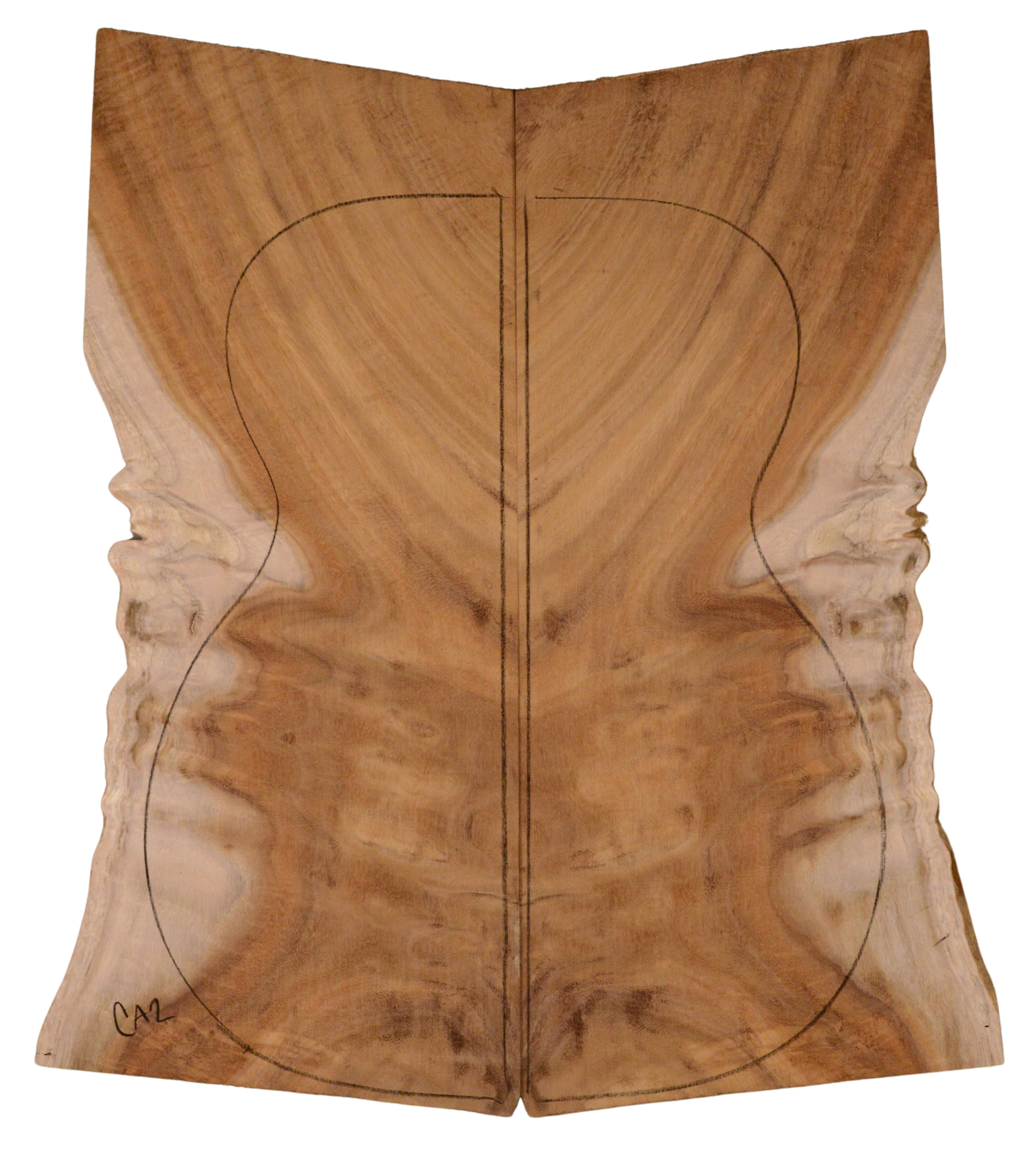 Koa GuitarBack2pcATC BC1720-7.G.041