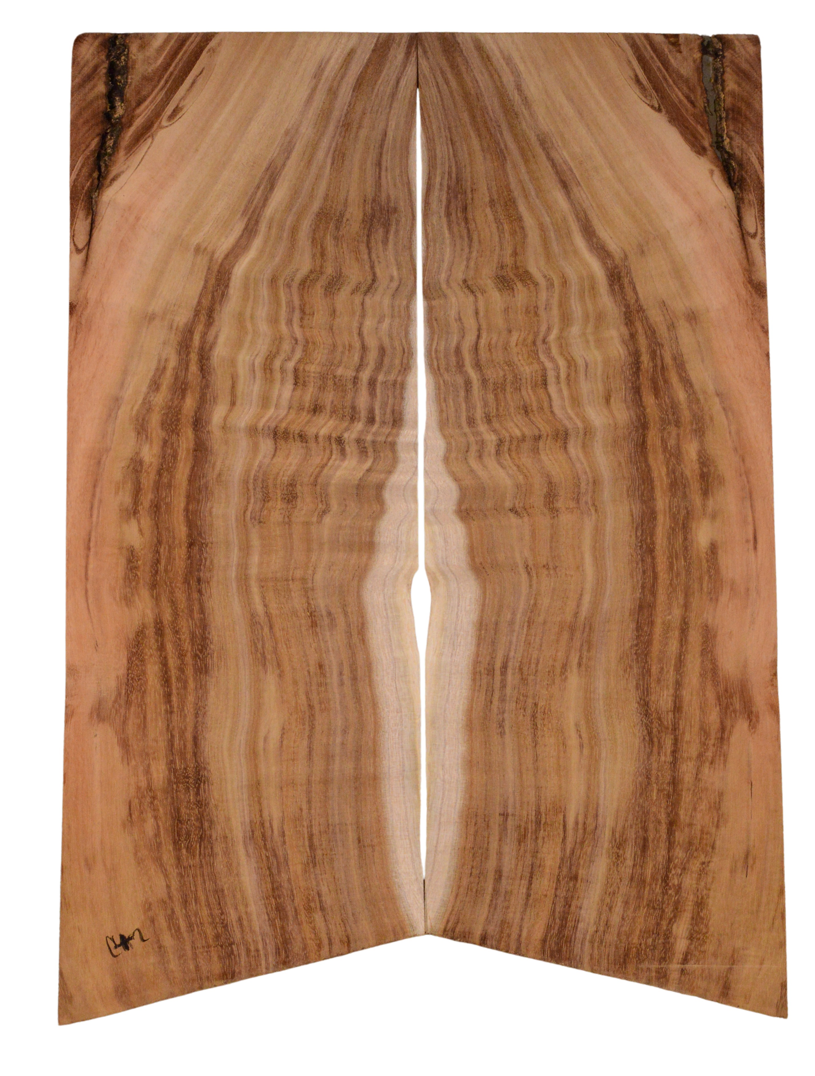 Koa GuitarBack2pcATC BC1720-7.G.053