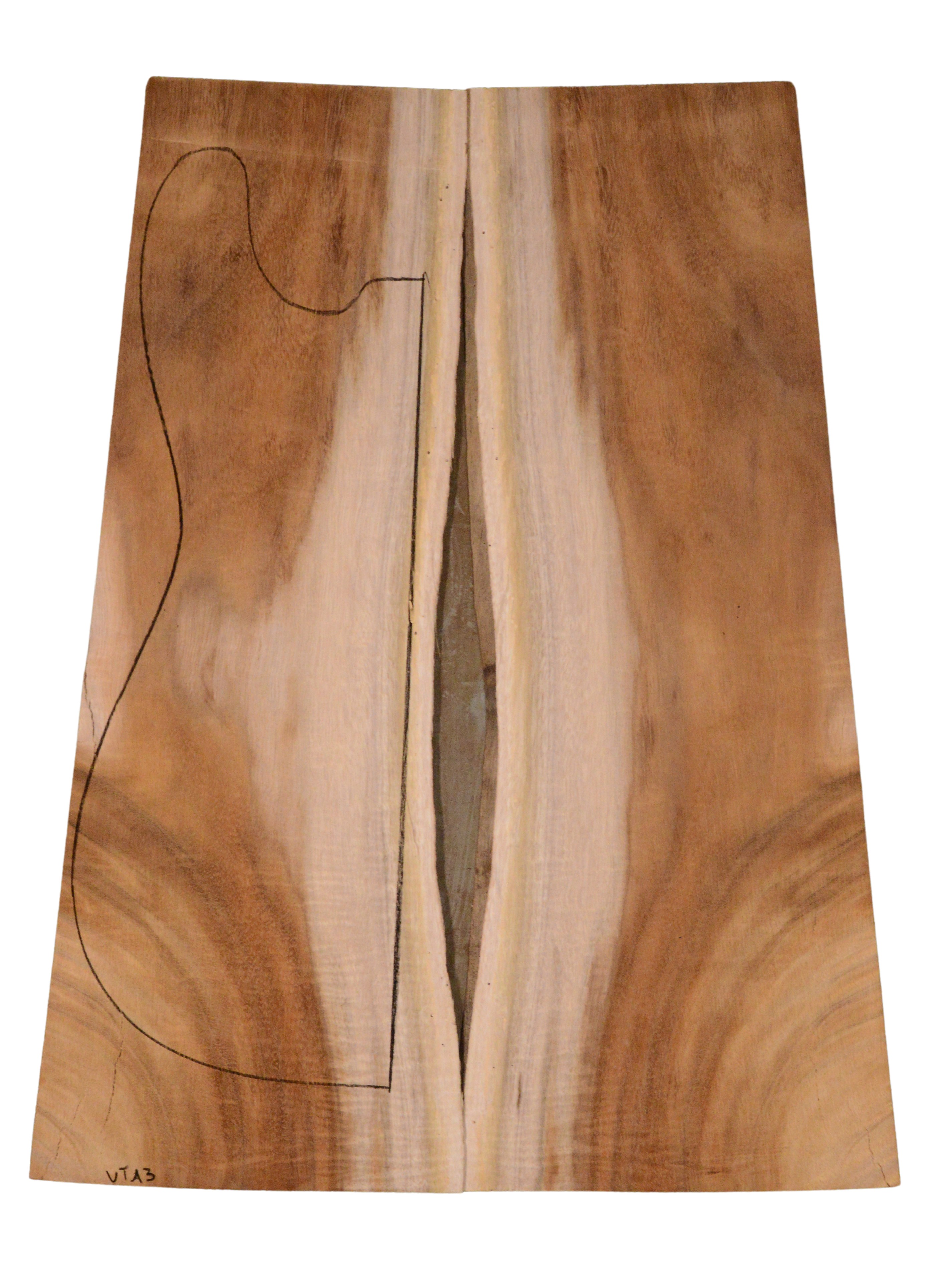 Koa GuitarSolidBodyTopATC BC1720-7.G.082