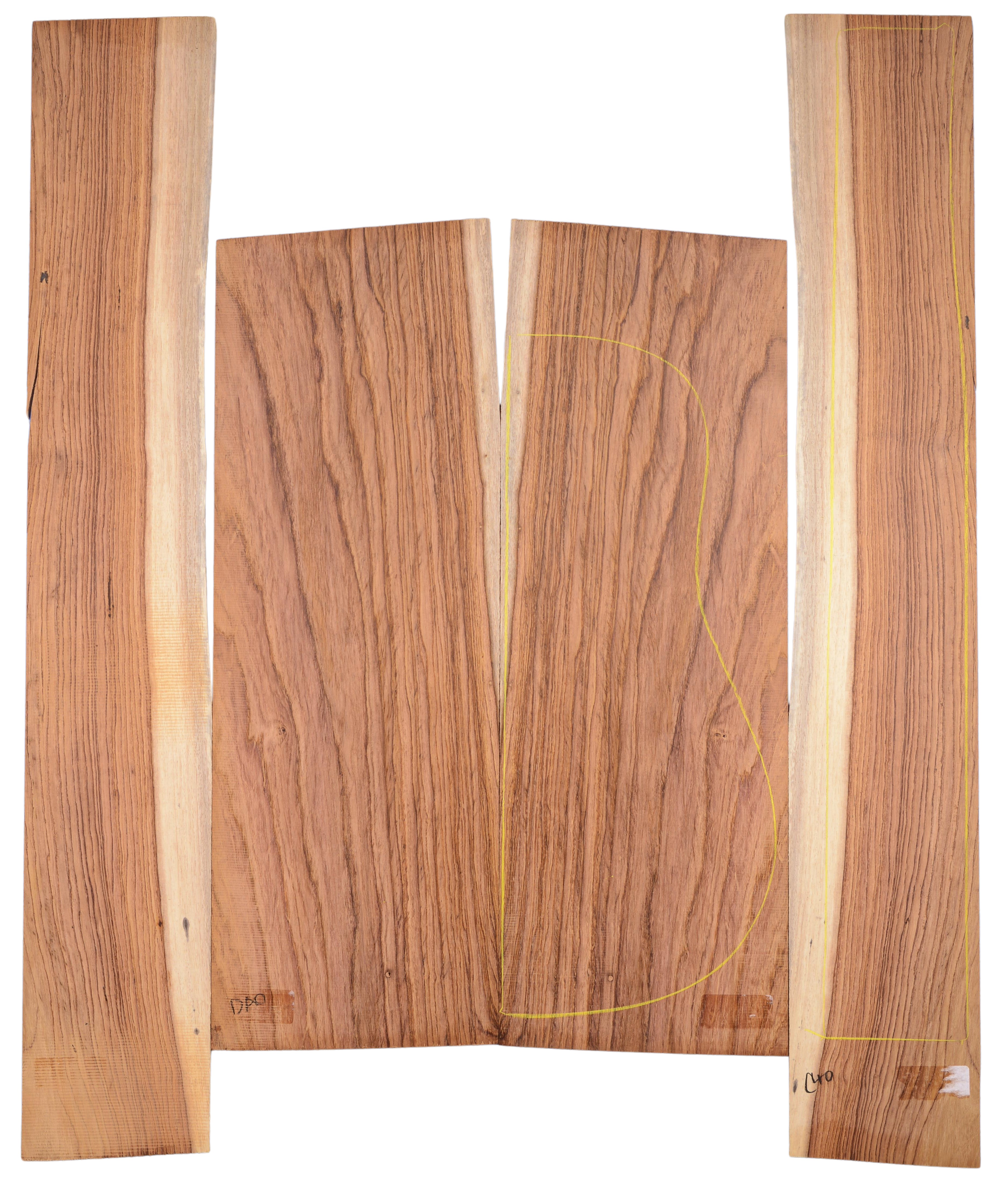 Rosewood (Nicaraguan) GuitarSet4pcATC BGBRWN.G.257