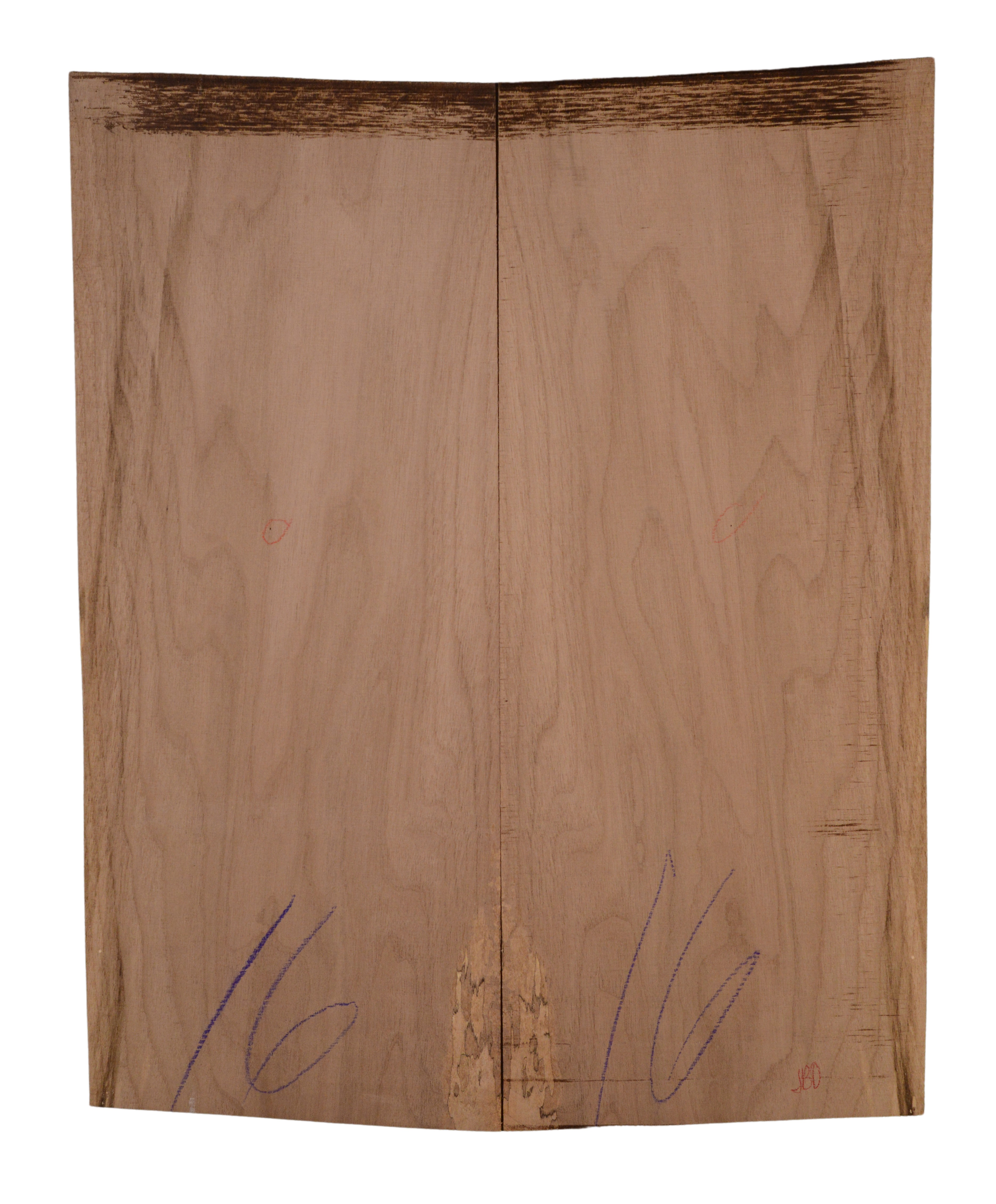 Walnut (European) GuitarBack2pcATC BLEURO1.G1.024