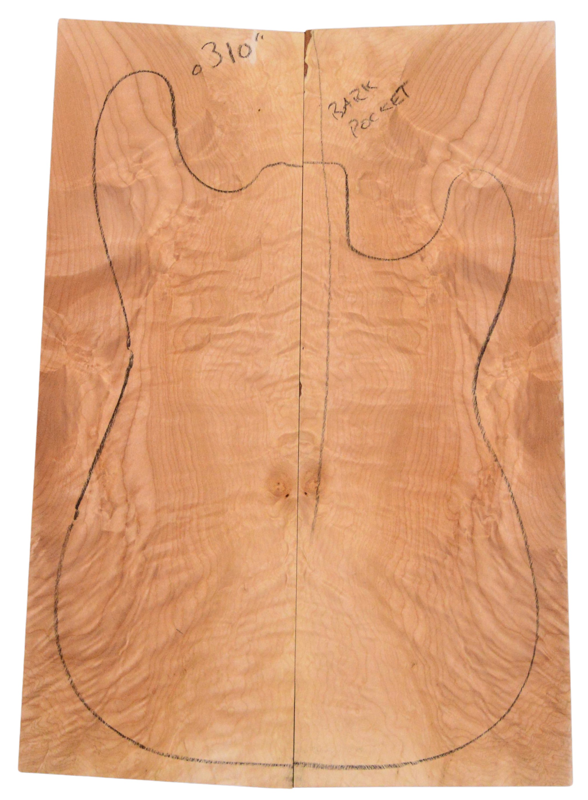 Maple (Big Leaf) GuitarSolidBodyTopATC BLMMX.G.010