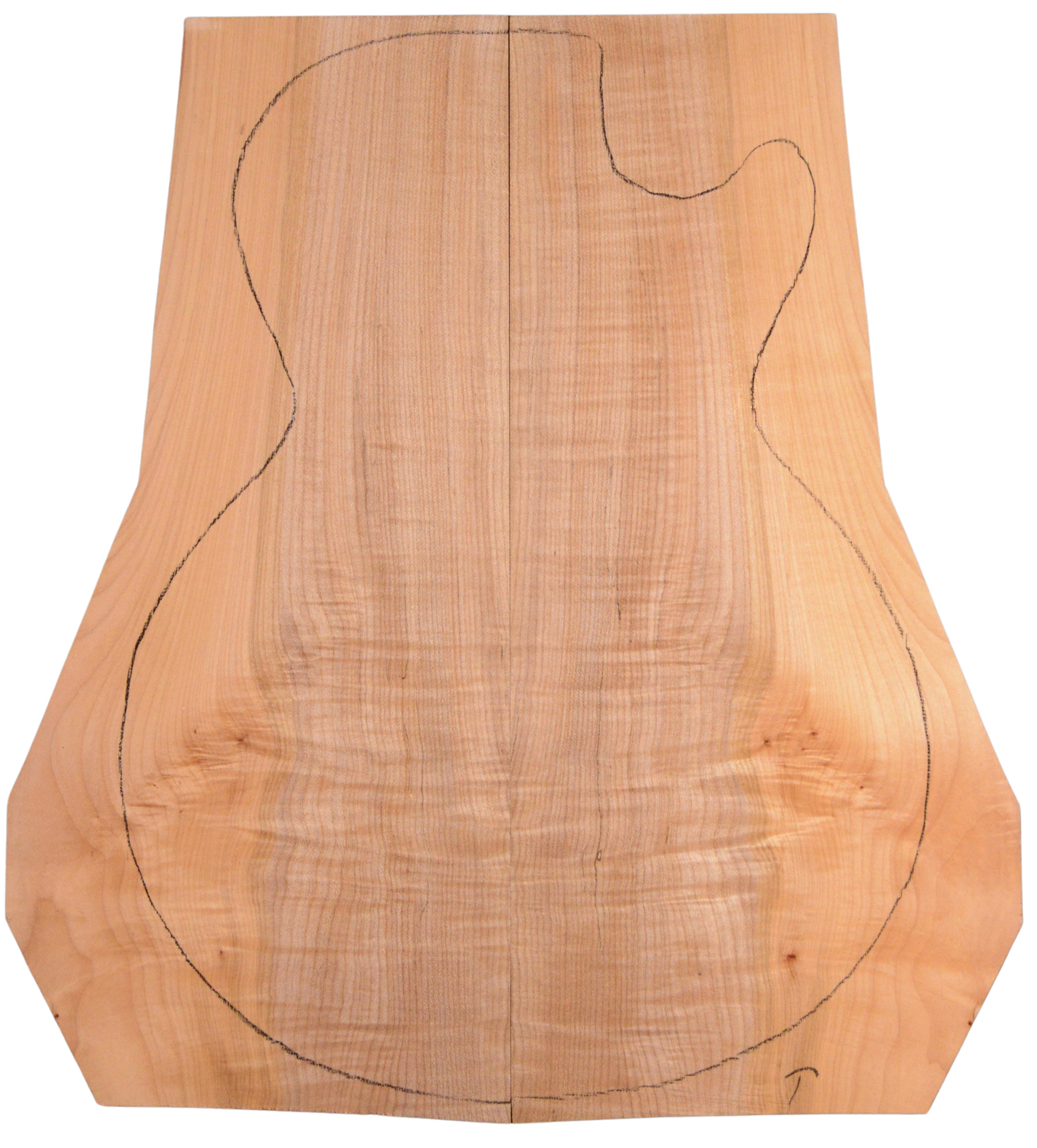 Maple (Big Leaf) GuitarSolidBodyTopATC BLMMX.G.034