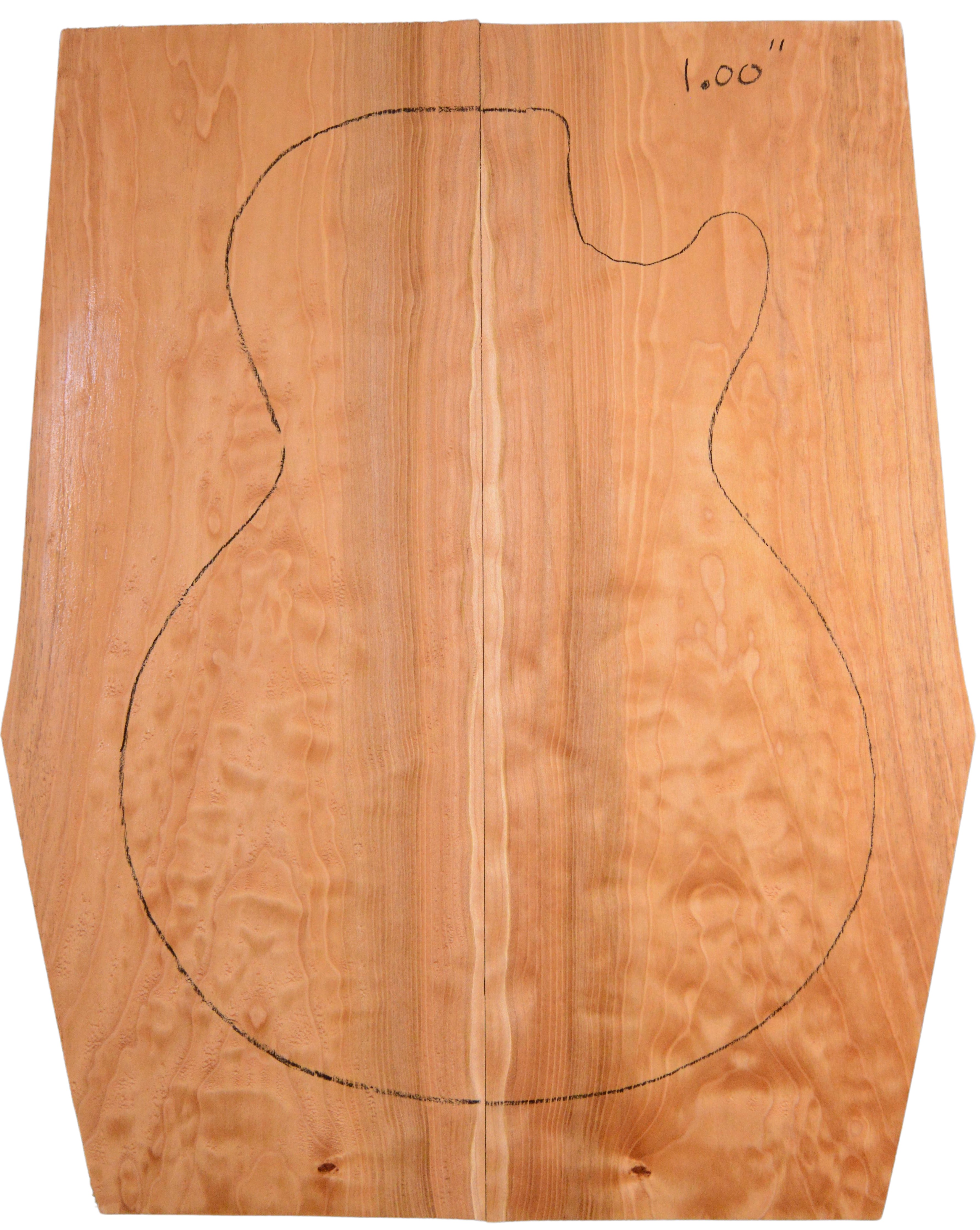 Maple (Big Leaf) GuitarSolidBodyTopATC BLMMX.G.039