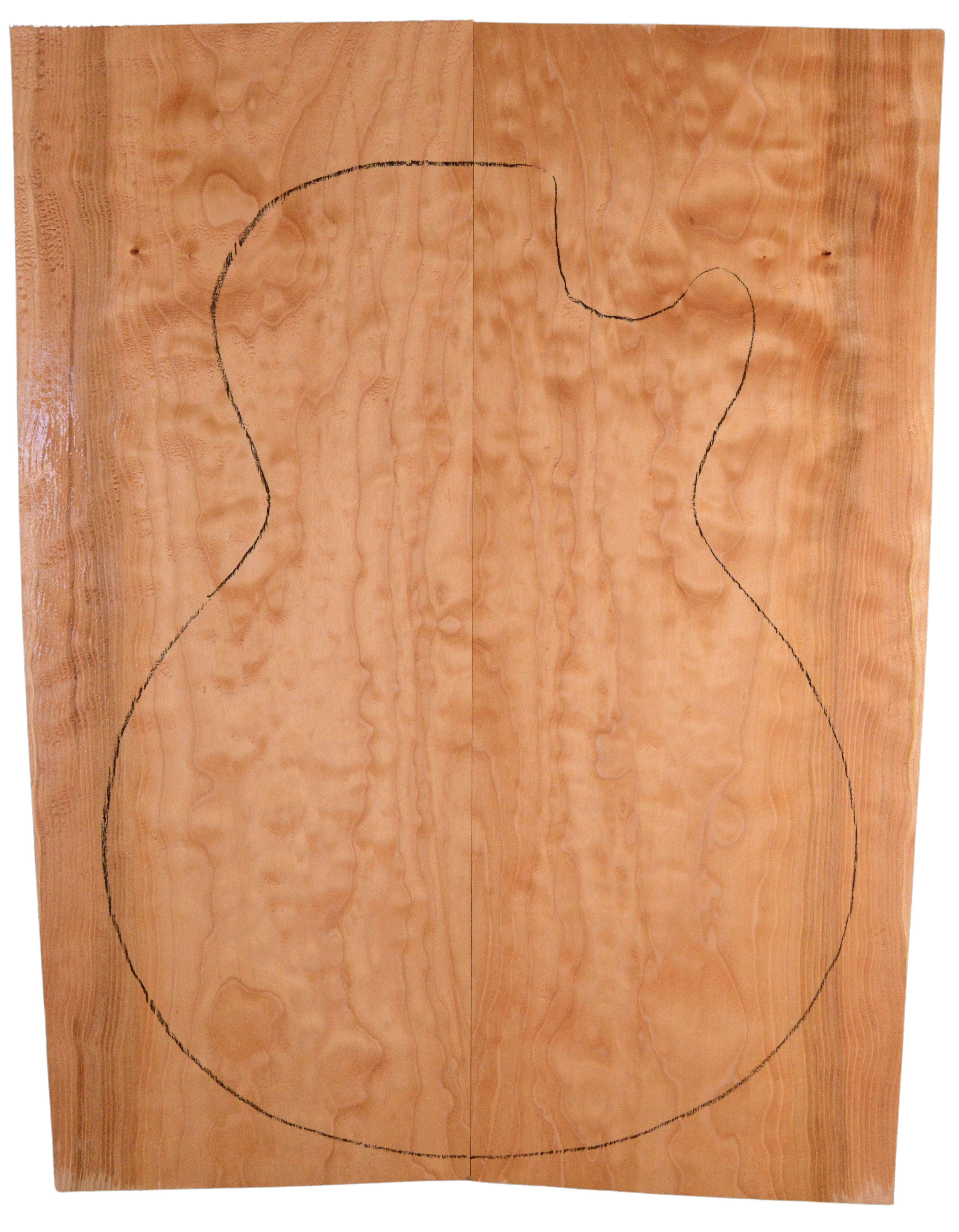 Maple (Big Leaf) GuitarSolidBodyTopATC BLMMX.G.041