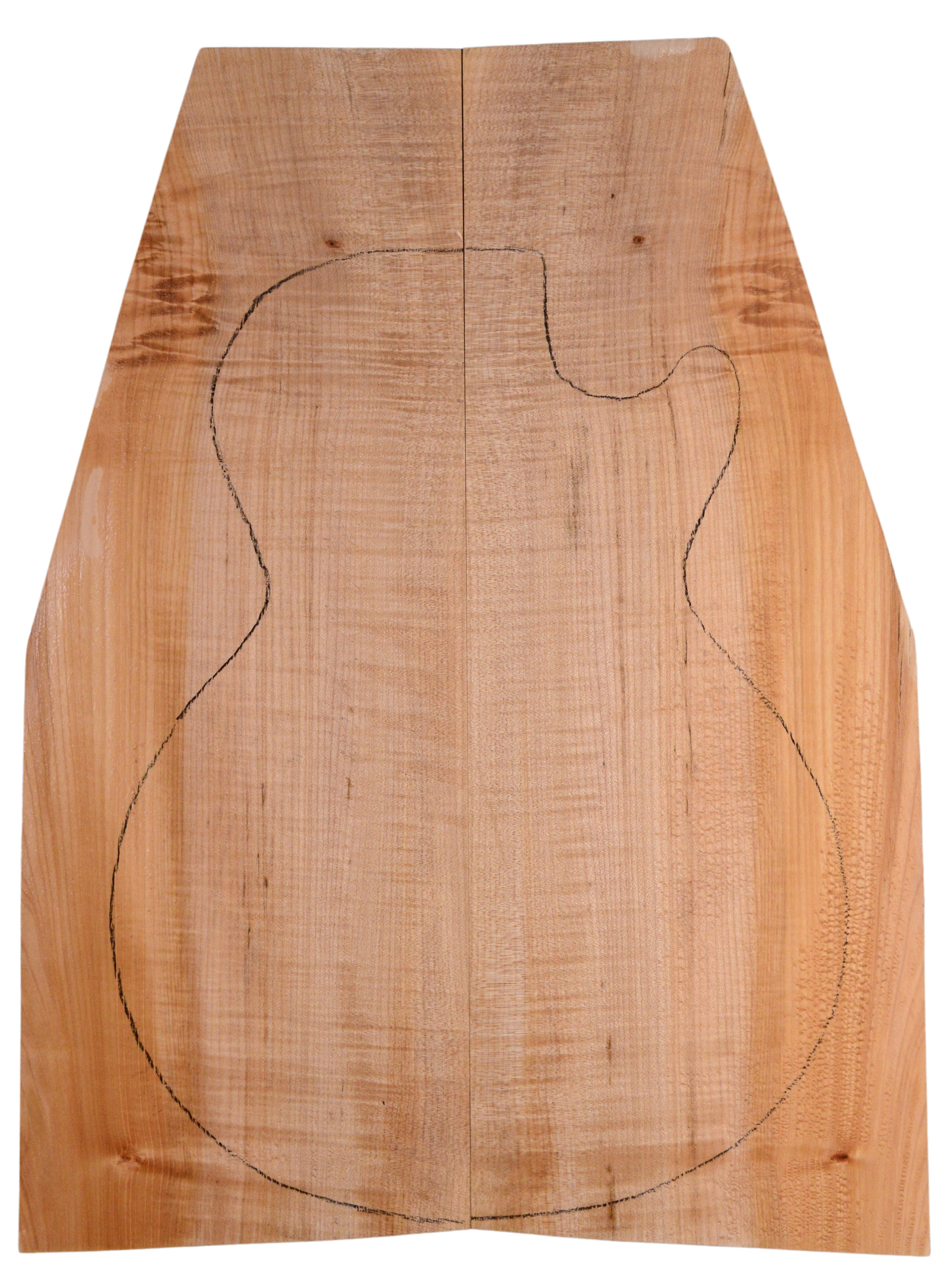 Maple (Big Leaf) GuitarSolidBodyTopATC BLMMX.G.052