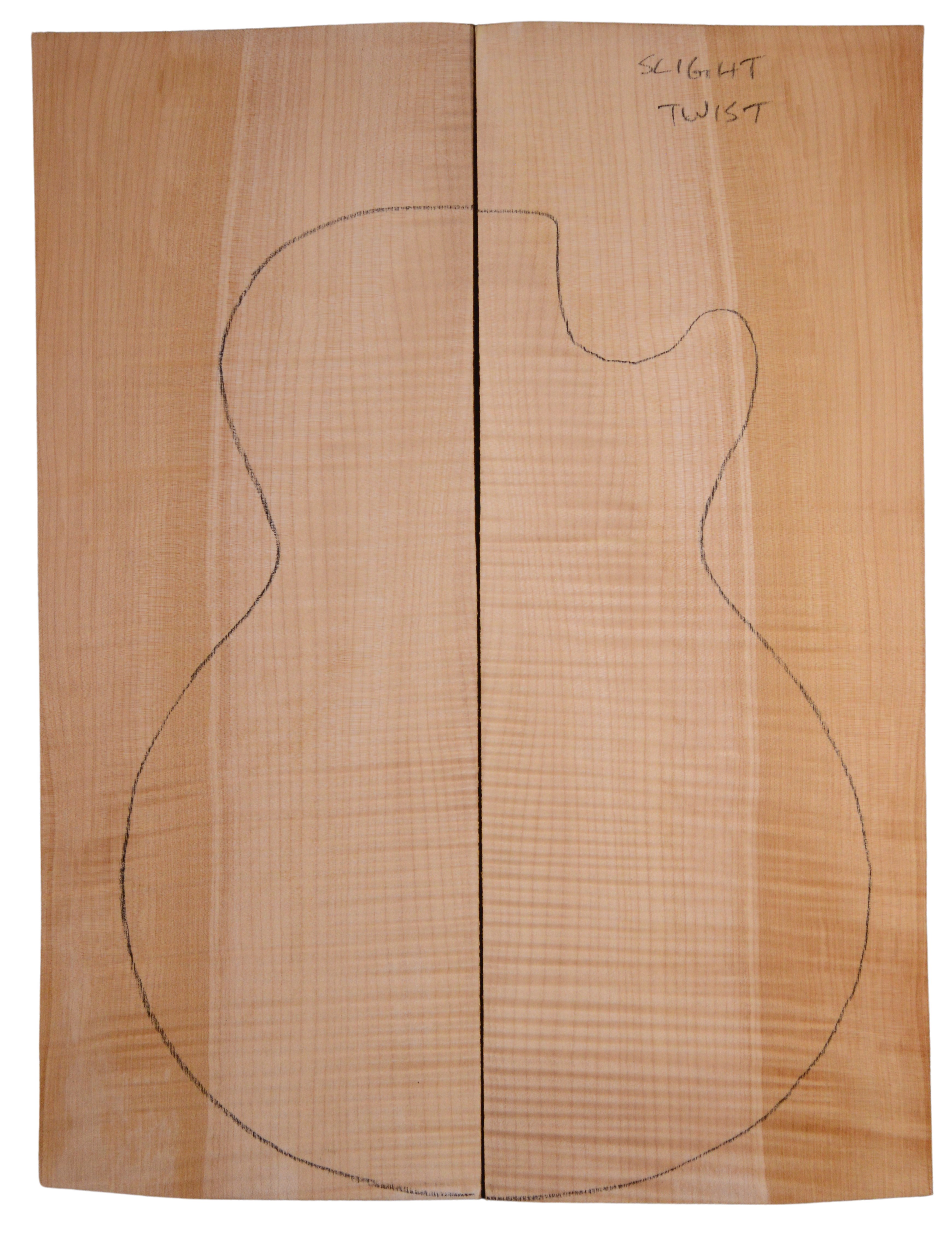 Maple (Big Leaf) GuitarSolidBodyTopATC BLMMX.G.069