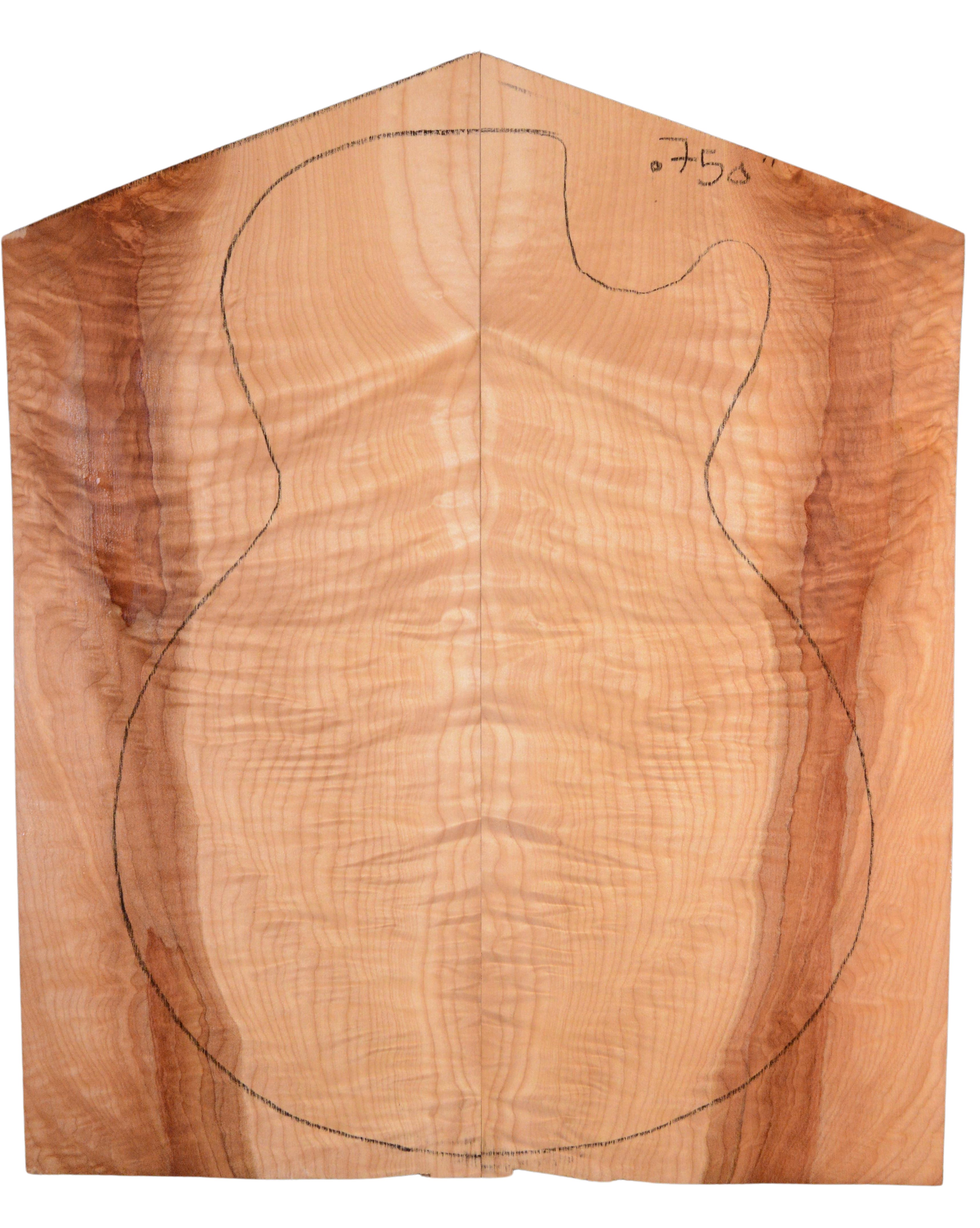 Maple (Big Leaf) GuitarSolidBodyTopATC BLMMX.G.072