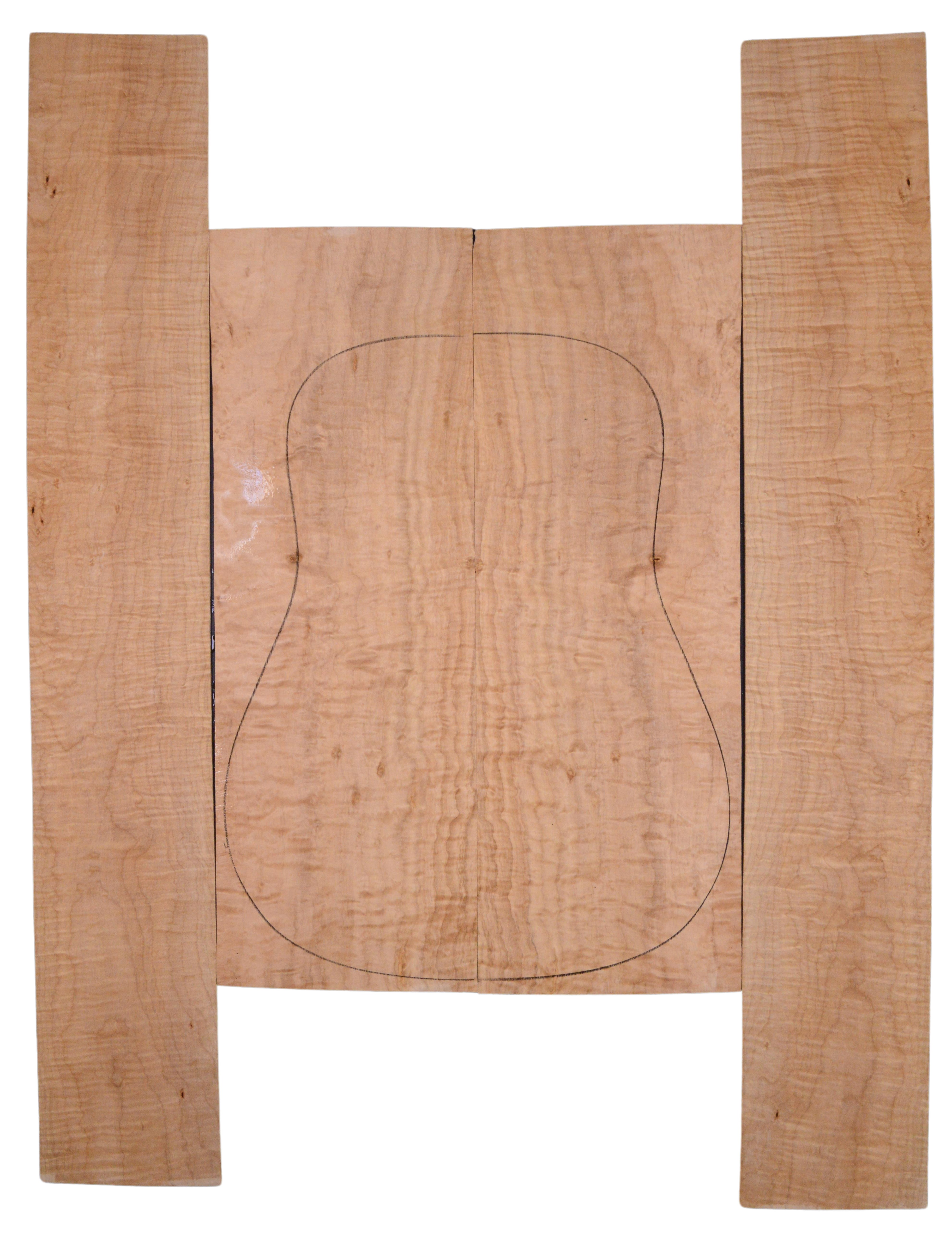 Maple (Big Leaf) GuitarSet4pcATC BLMMX.G.087