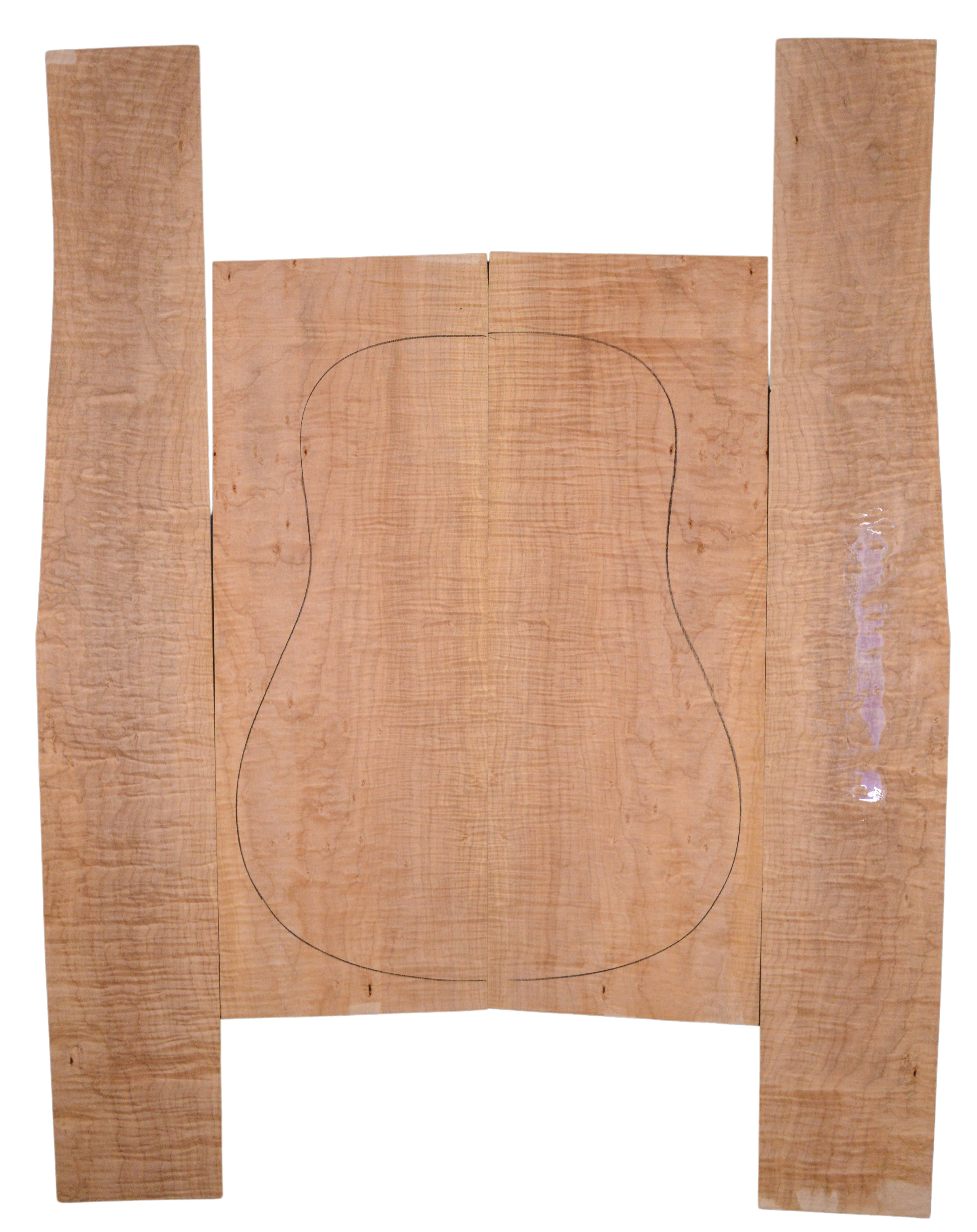 Maple (Big Leaf) GuitarSet4pcATC BLMMX.G.088